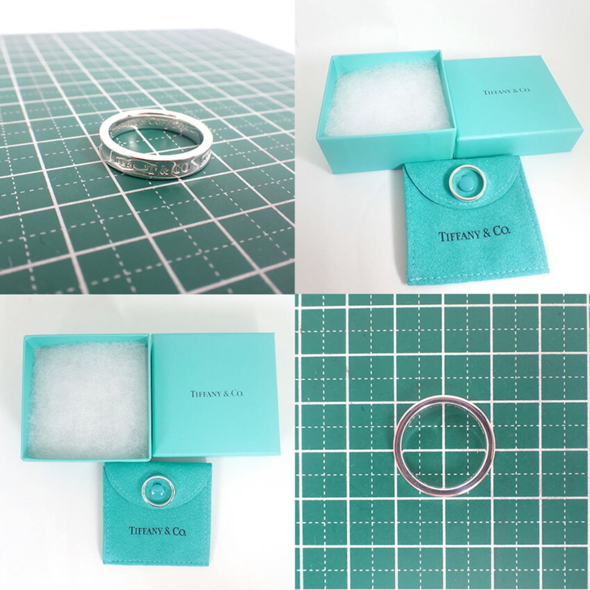 Tiffany Sterling Silver 925 Band Ring (Pre-Owned)