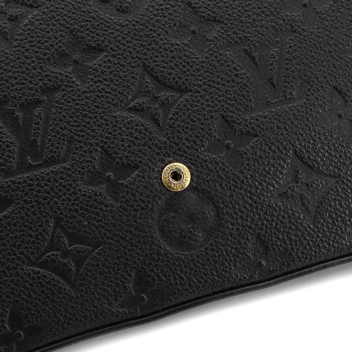 Louis Vuitton Noir Monogram Empreinte Pochette (Pre-Owned)