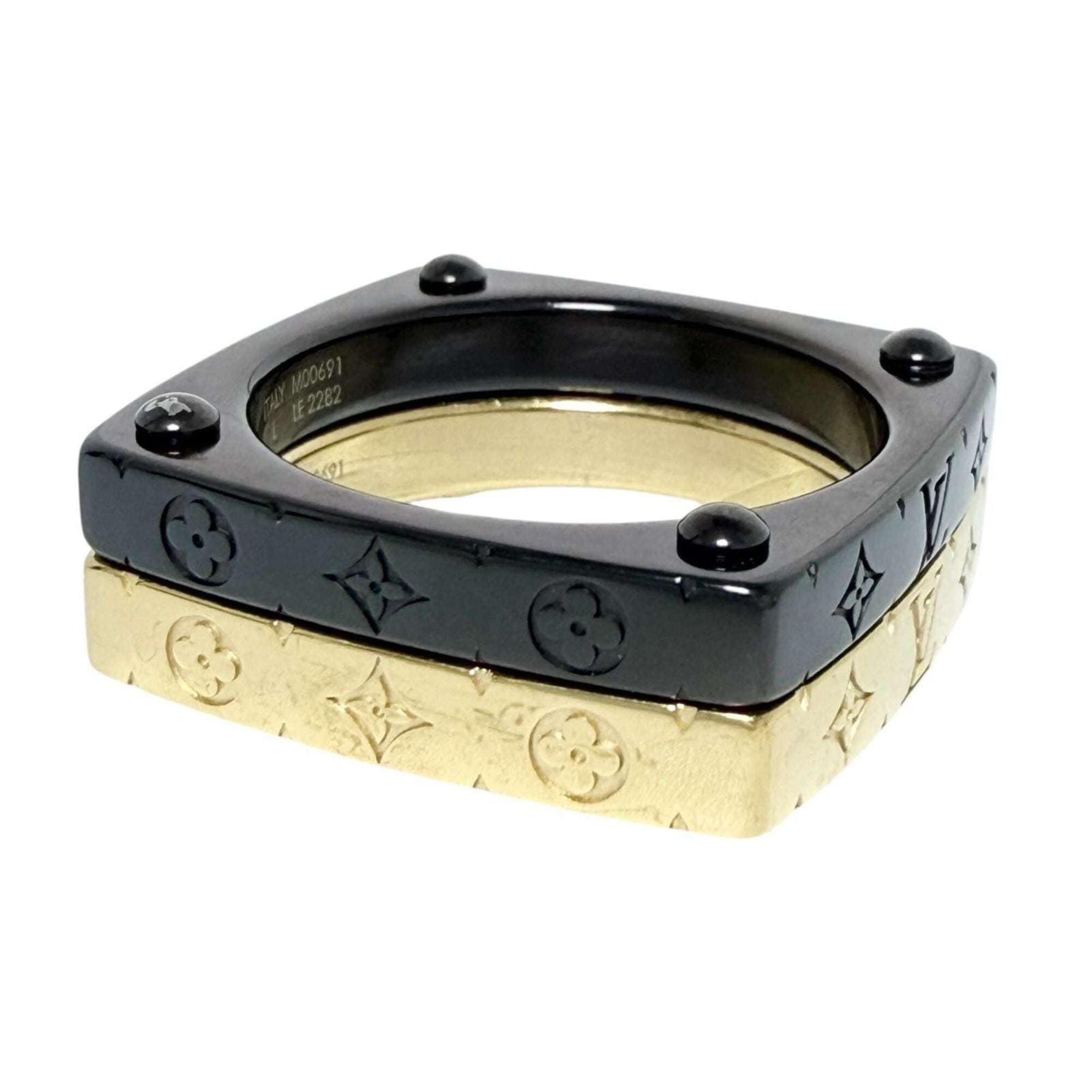 Louis Vuitton Metal Band Ring (Pre-Owned)