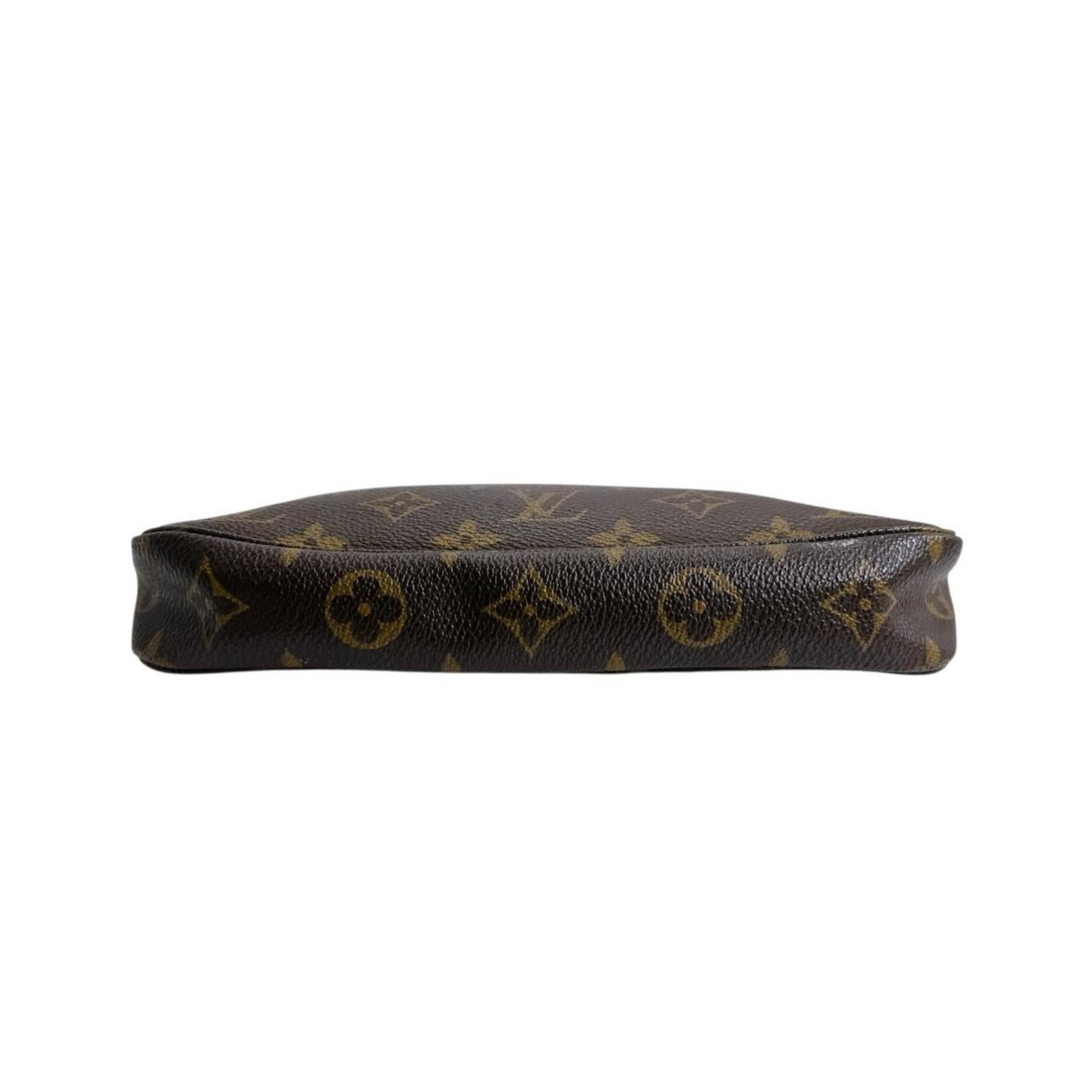 Louis Vuitton Monogram Brown Monogram Pochette Pouch Shoulder Bag (Pre-Owned)
