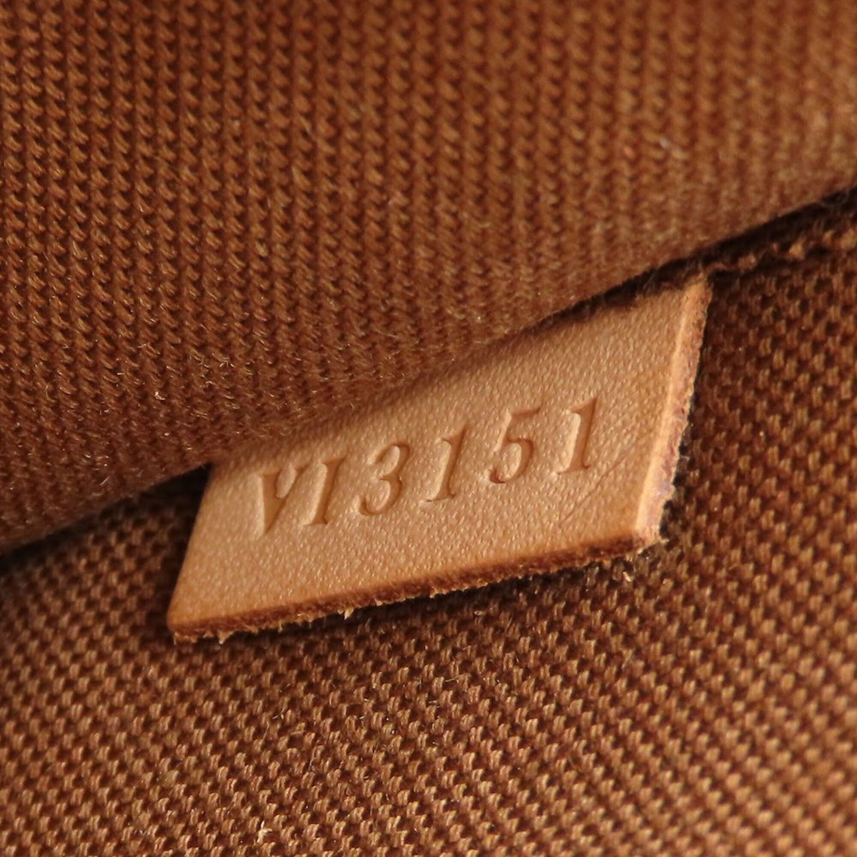 Louis Vuitton Brown Monogram Canvas Handbag (Pre-Owned)
