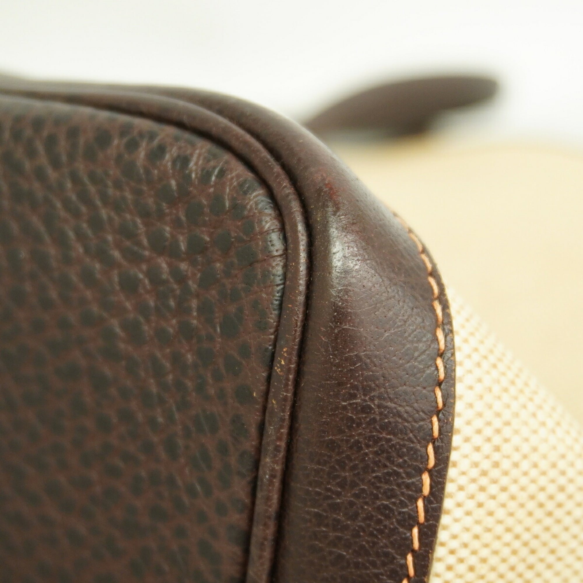 Hermes Brown Toile H Tote Bag (Pre-Owned)