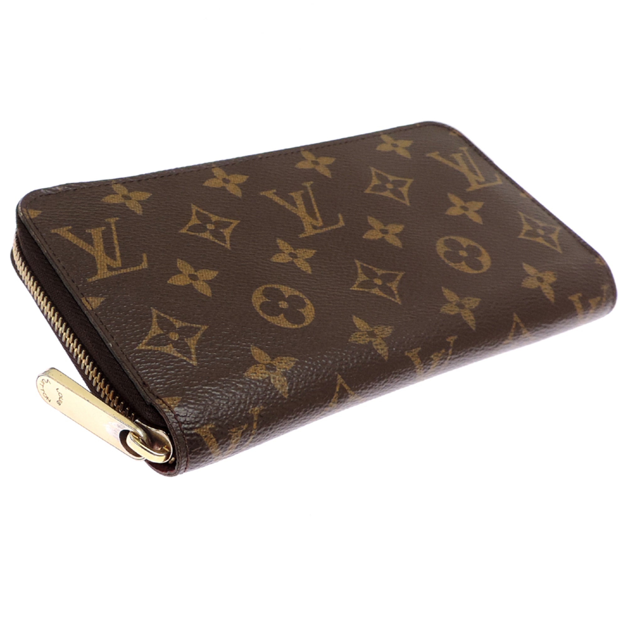 Louis Vuitton Brown Monogram Long Wallet (Bi-Fold) (Pre-Owned)