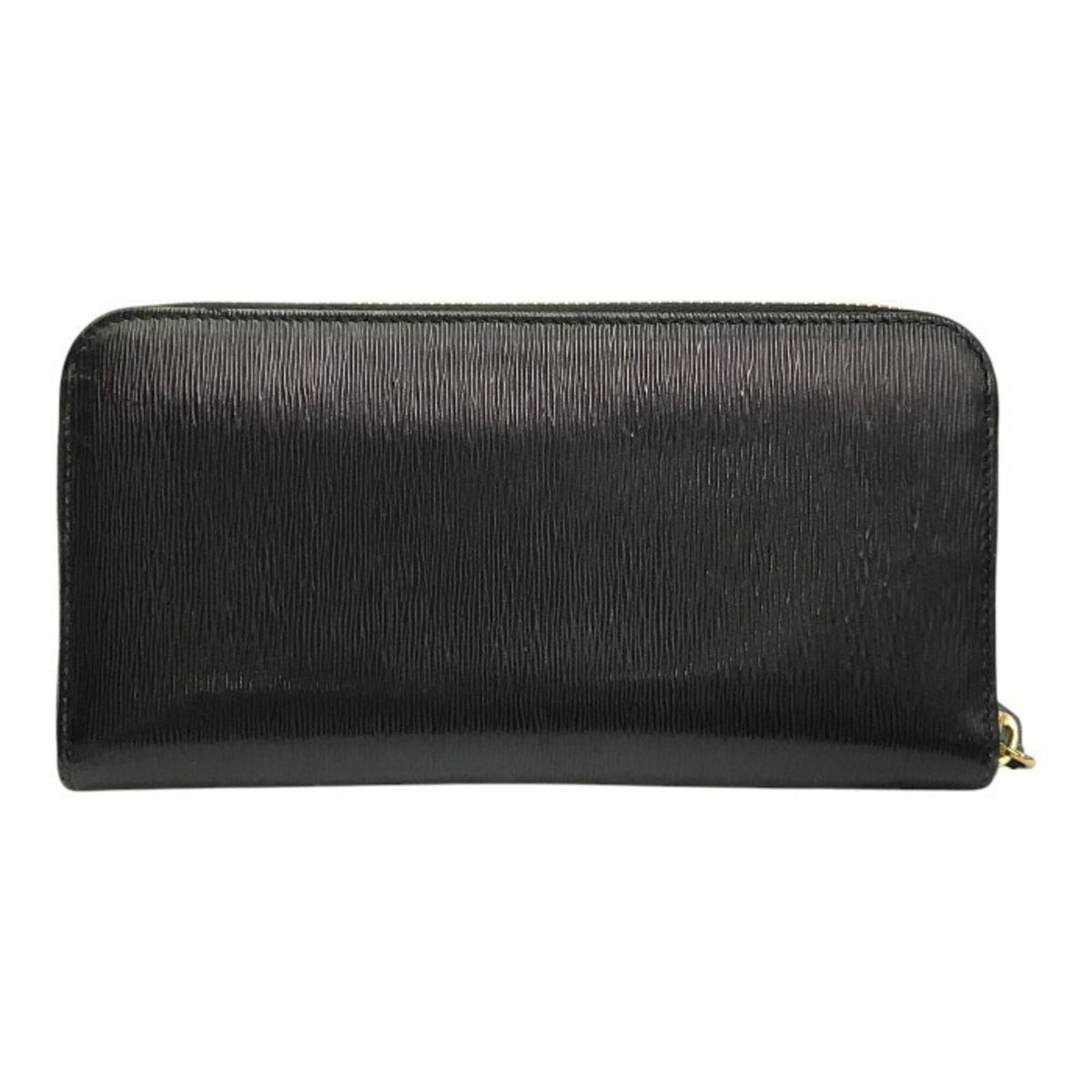 Prada Black Vitello Move Long Wallet (Bi-Fold) (Pre-Owned)