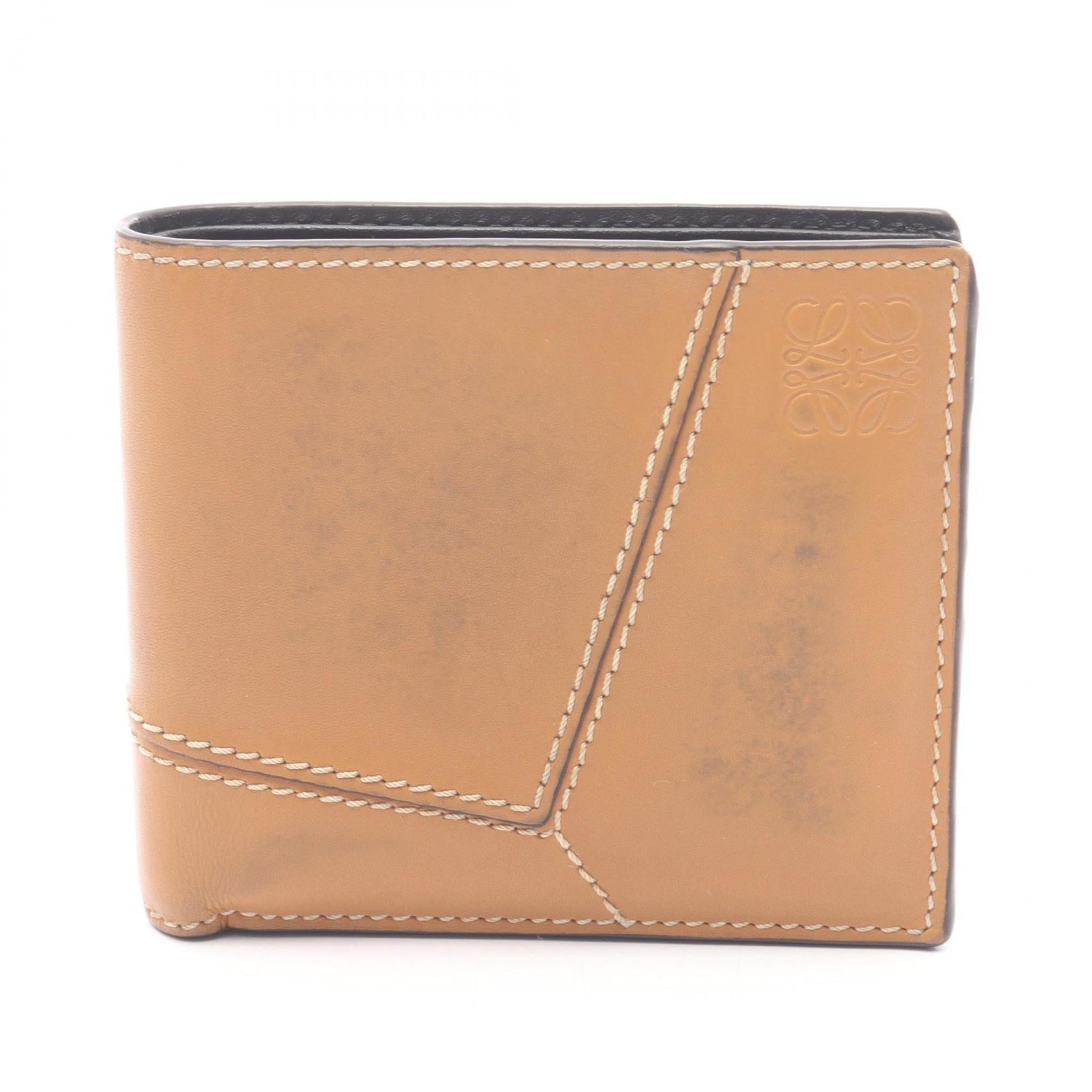 Loewe Brown Leather Wallet (Bi-Fold) (Pre-Owned)