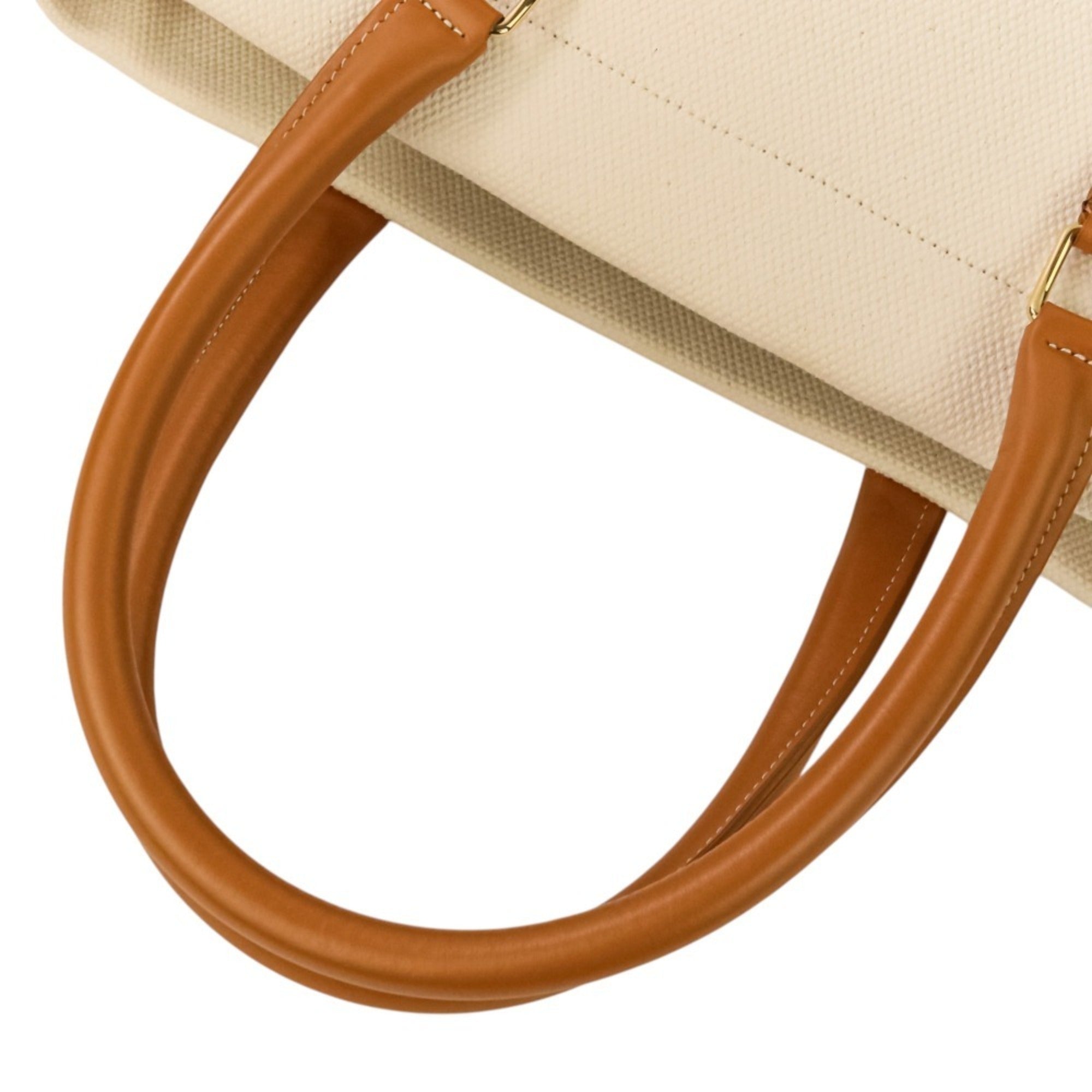Celine White Handbag Tote Bag (Pre-Owned)