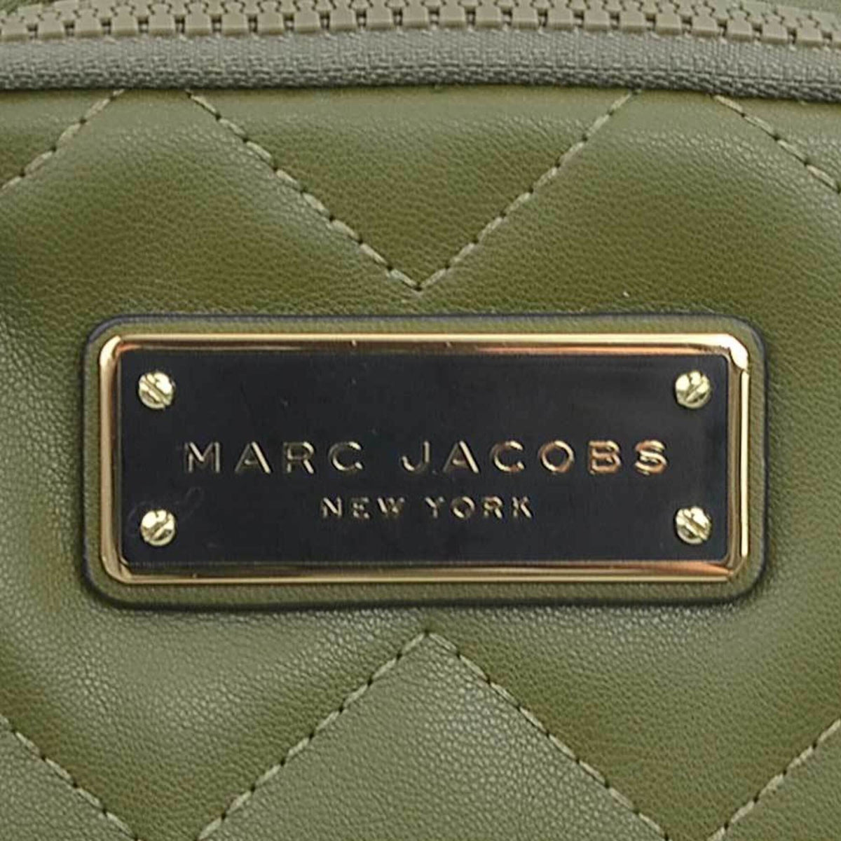 Marc Jacobs Khaki Leather Shoulder Bag (Pre-Owned)