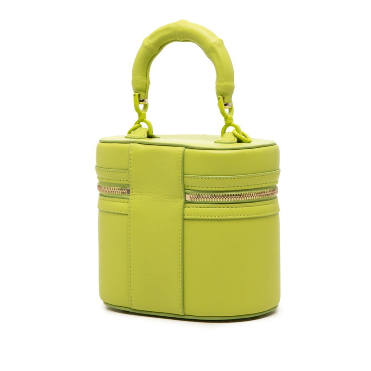 Gucci Light Green Leather Handbag Shoulder Bag Vanity Bag (Pre-Owned)
