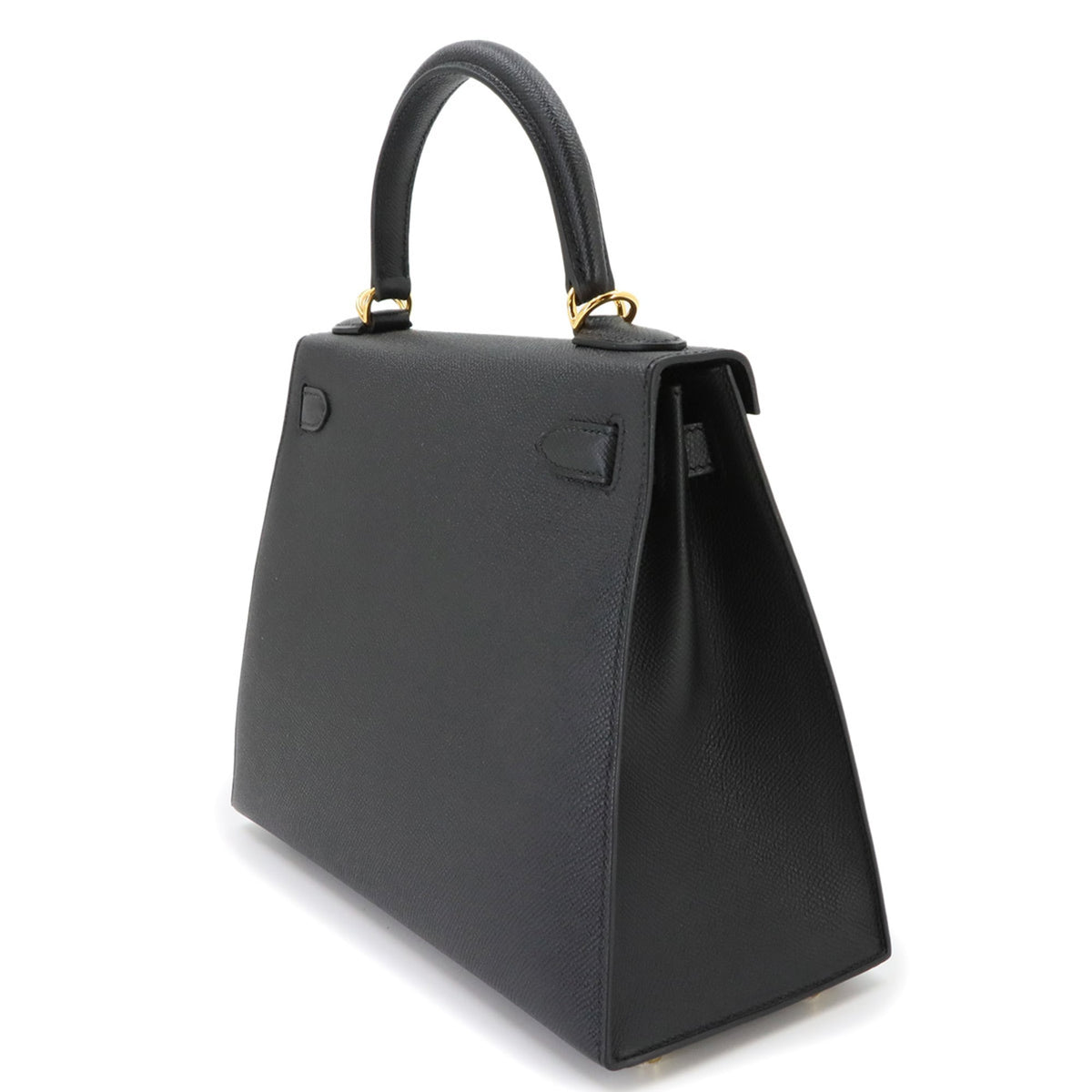 Hermes Black Epsom Leather Handbag (Pre-Owned)