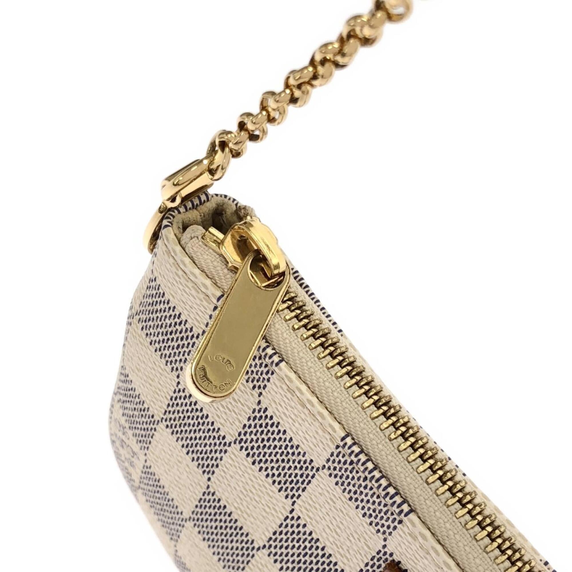 Louis Vuitton Azur Damier Azur Damier Azur Pochette Pouch (Pre-Owned)