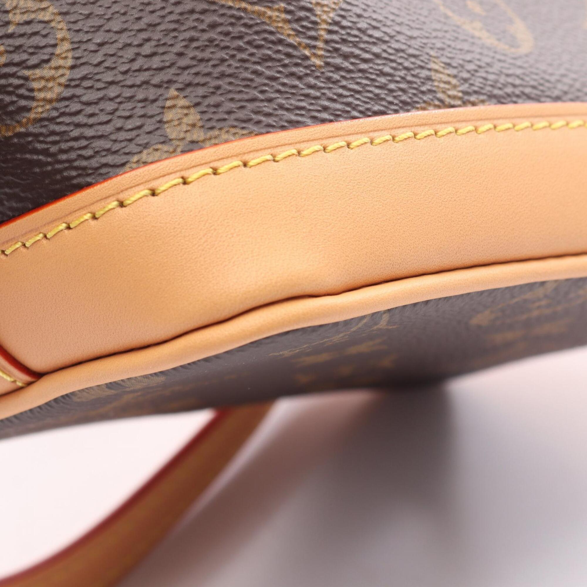 Louis Vuitton Monogram Brown Monogram Leather Handbag (Pre-Owned)