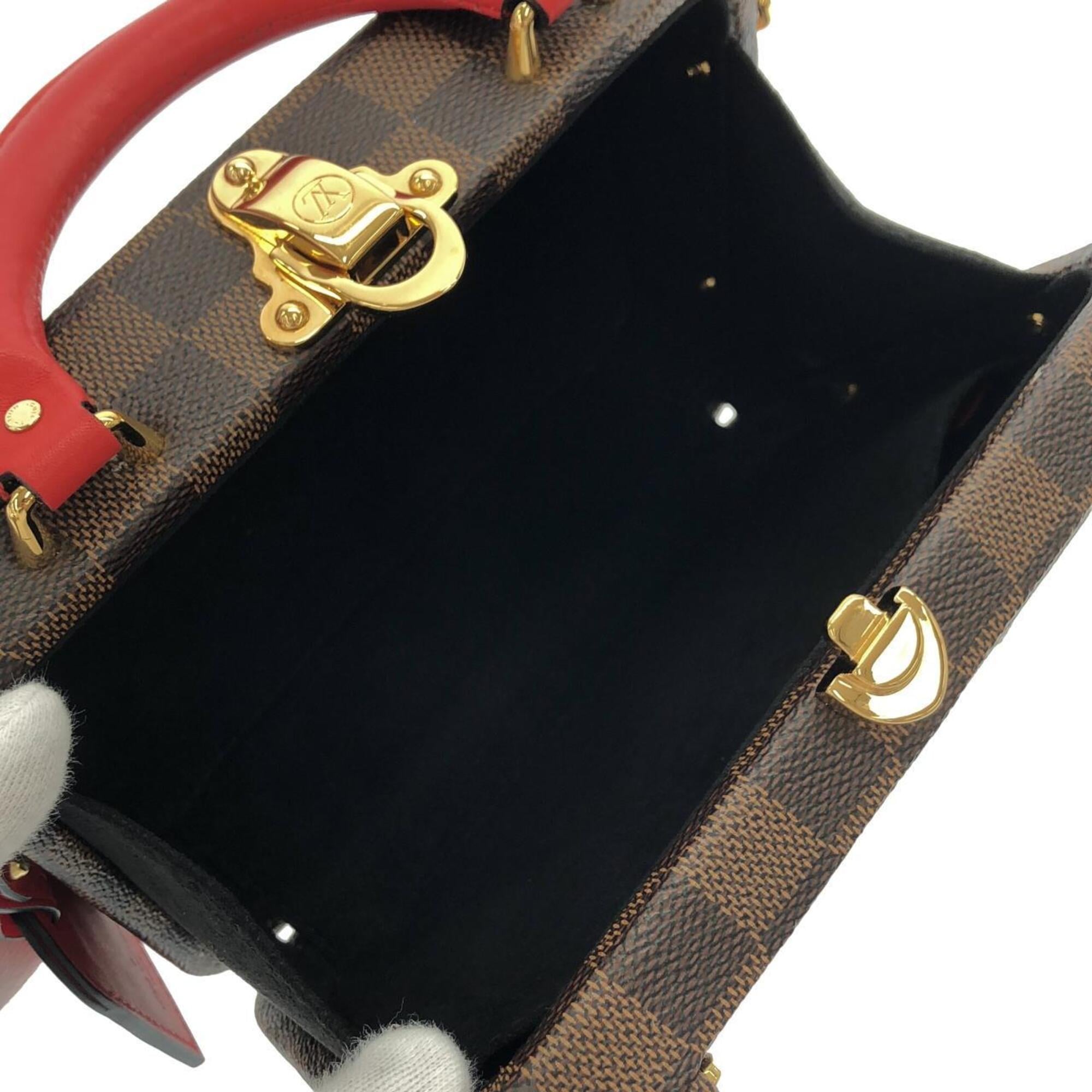 Louis Vuitton Ebene Coated Canvas Handbag (Pre-Owned)