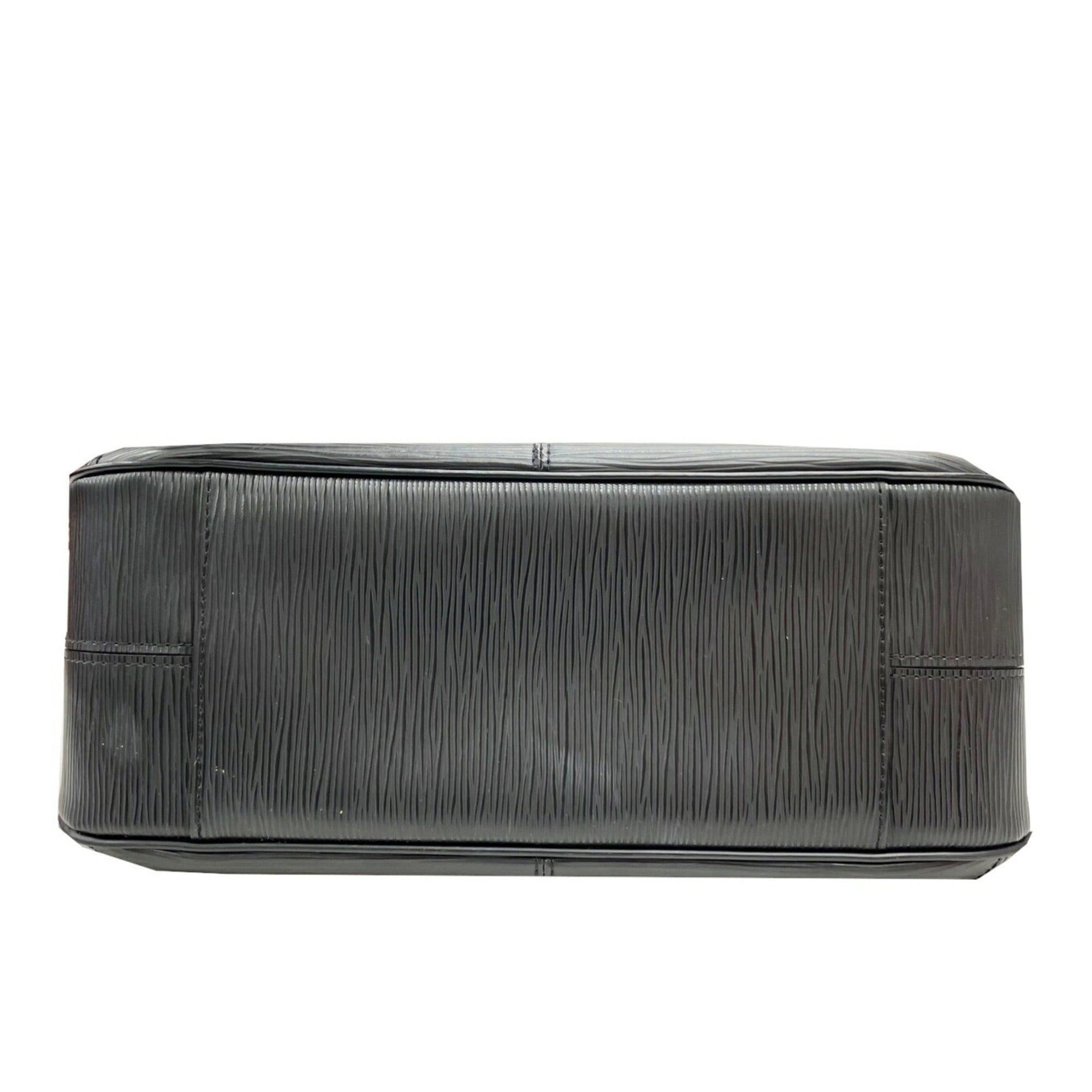 Louis Vuitton Black Noir Epi Leather Shoulder Bag (Pre-Owned)