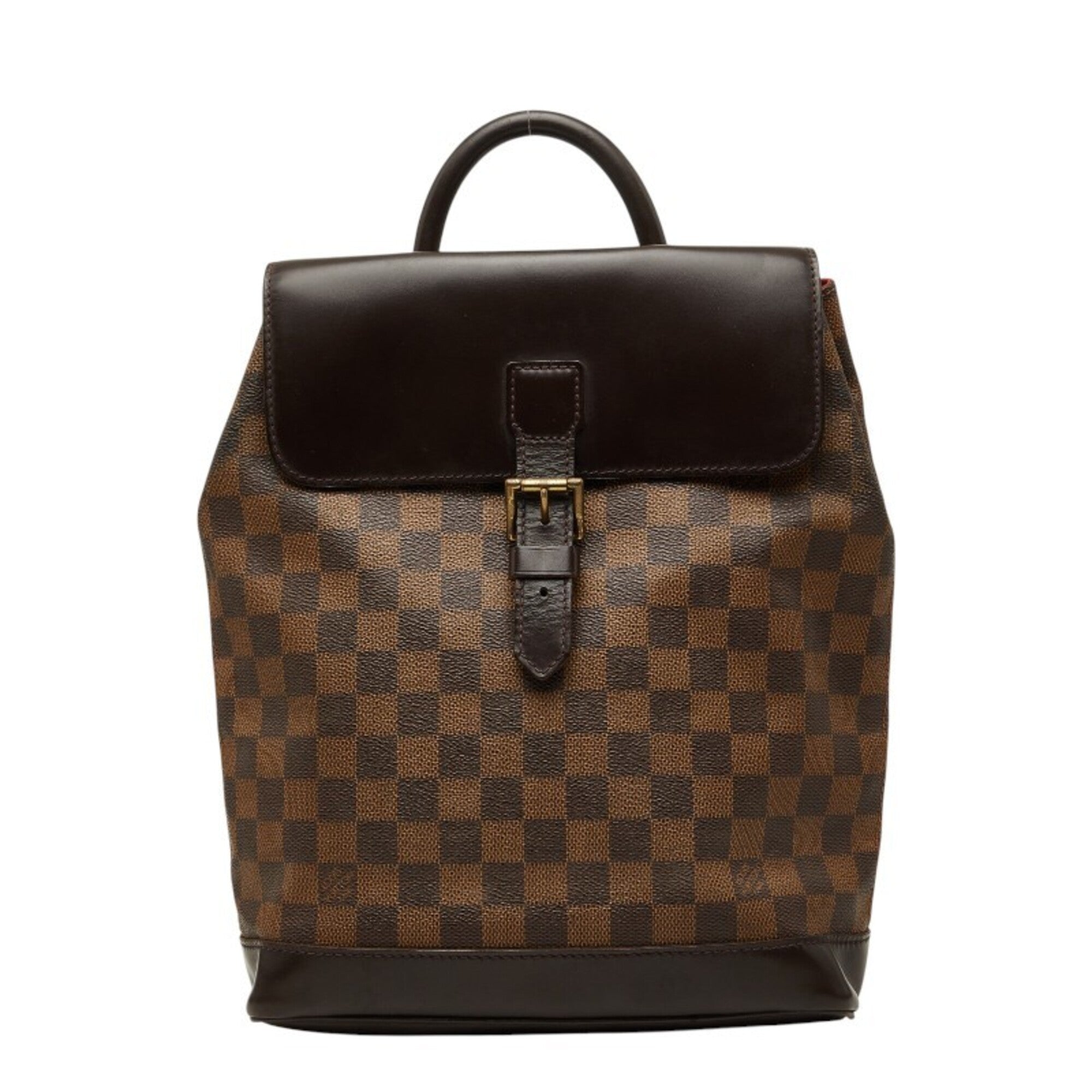 Louis Vuitton Brown Pvc Leather Backpack (Pre-Owned)