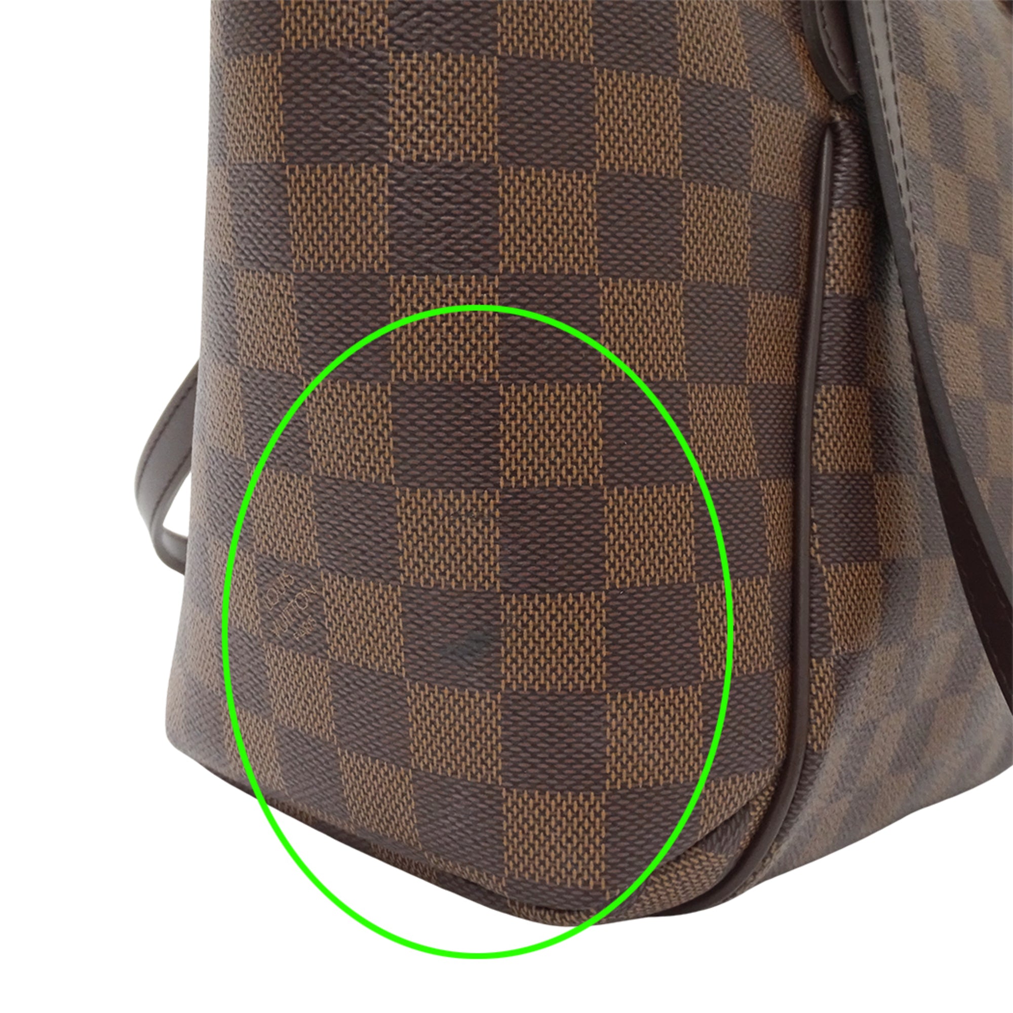 Louis Vuitton Brown Damier Canvas Damier Canvas Handbag Tote Bag (Pre-Owned)