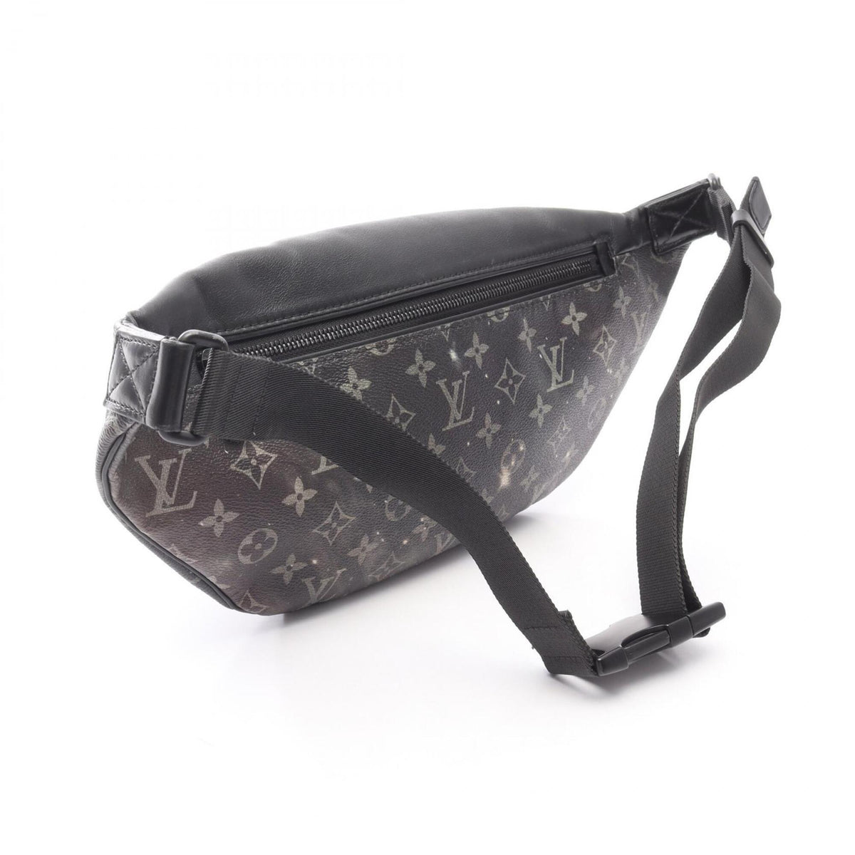 Louis Vuitton Black Gray Multi-Color Coated Canvas Leather Fanny Pack (Pre-Owned)