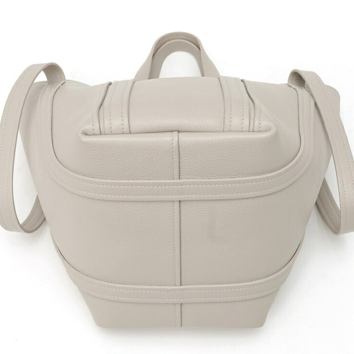 Balenciaga Grayish Leather Tote Bag (Pre-Owned)