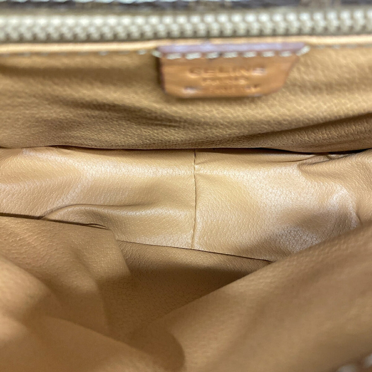 Celine Brown Pvc Shoulder Bag (Pre-Owned)
