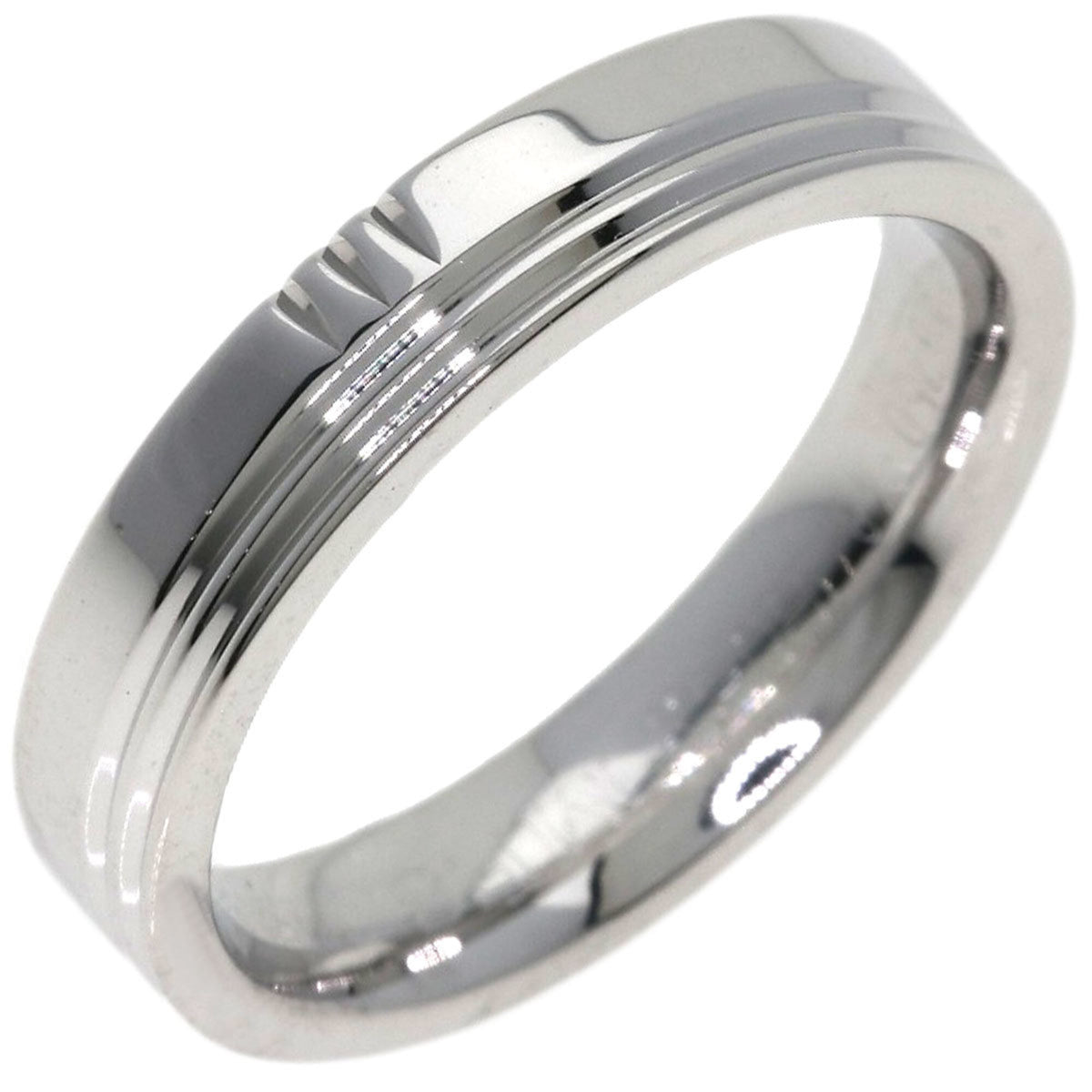Hermes White Gold (18K) Band Ring (Pre-Owned)
