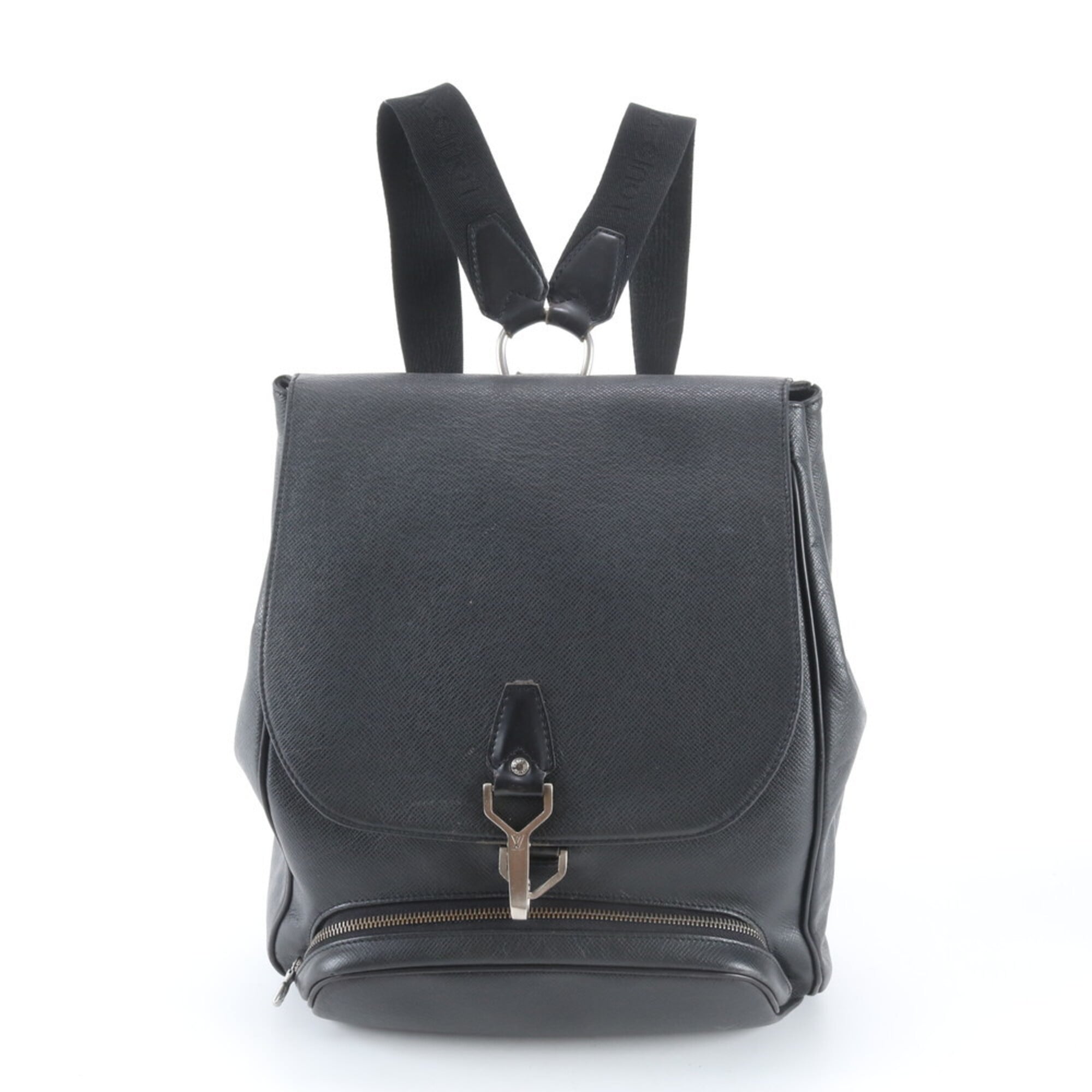 Louis Vuitton Ardoise Leather Backpack Shoulder Bag (Pre-Owned)