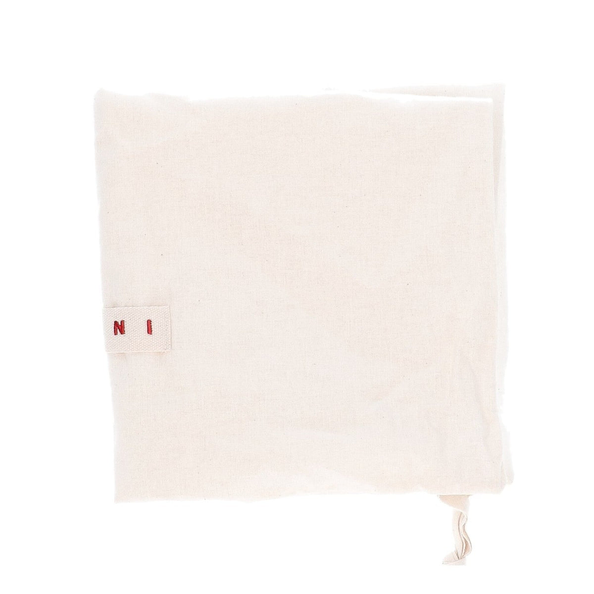 Marni Ivory Navy Red Color Canvas Shoulder Bag (Pre-Owned)