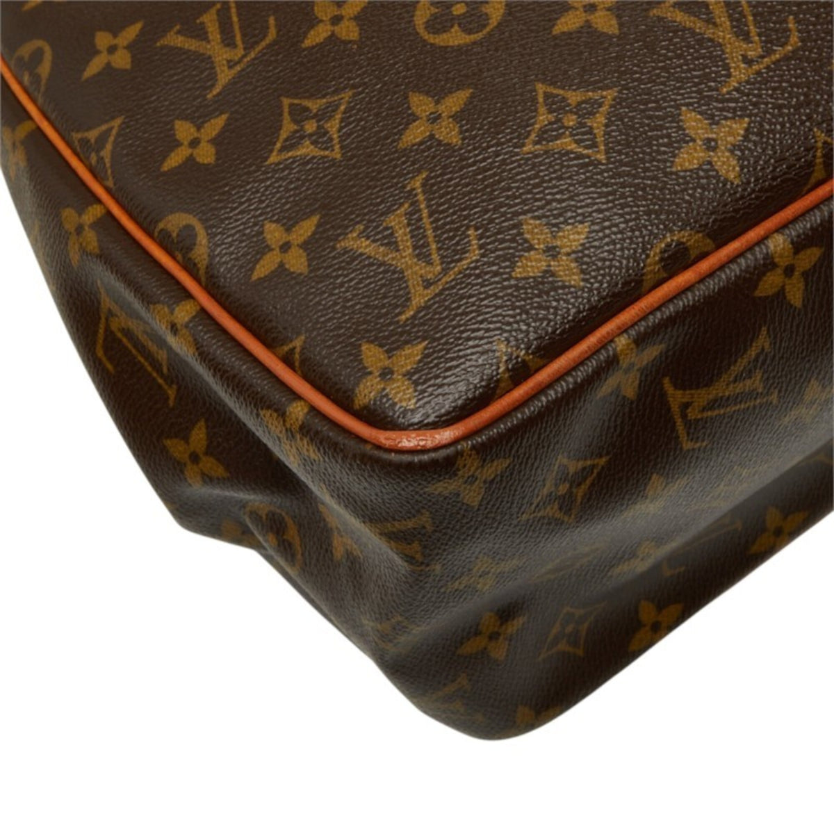 Louis Vuitton Brown Monogram Pvc Shoulder Bag Tote Bag (Pre-Owned)
