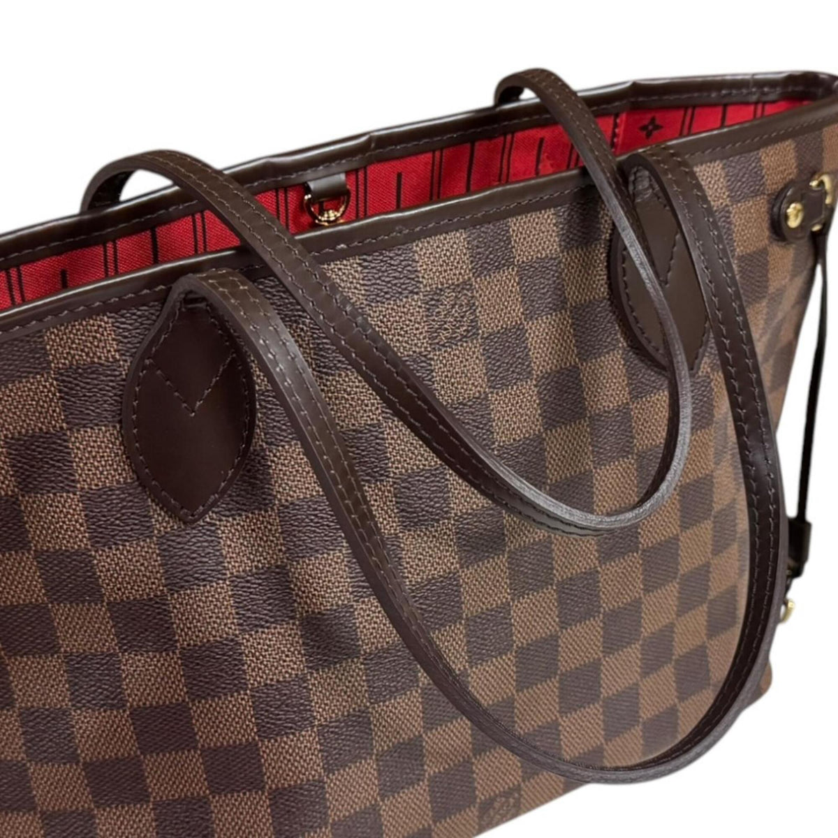 Louis Vuitton Brown Damier Canvas Or Damier Canvas Handbag Tote Bag (Pre-Owned)