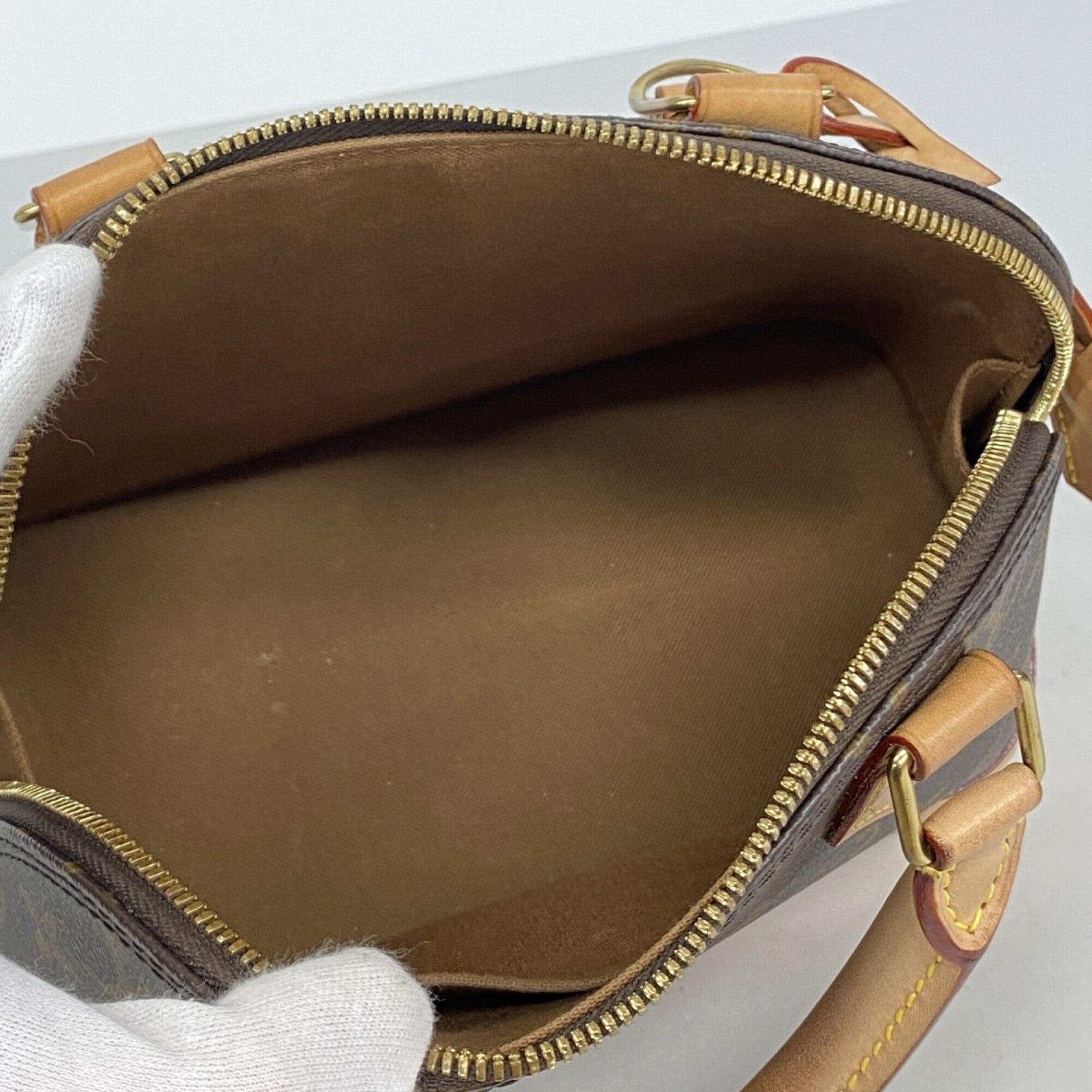 Louis Vuitton Brown Handbag (Pre-Owned)