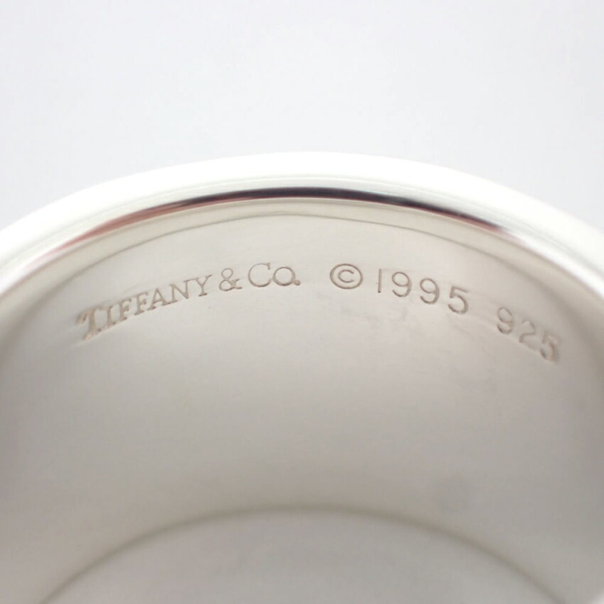 Tiffany Sterling Silver 925 Band Ring (Pre-Owned)
