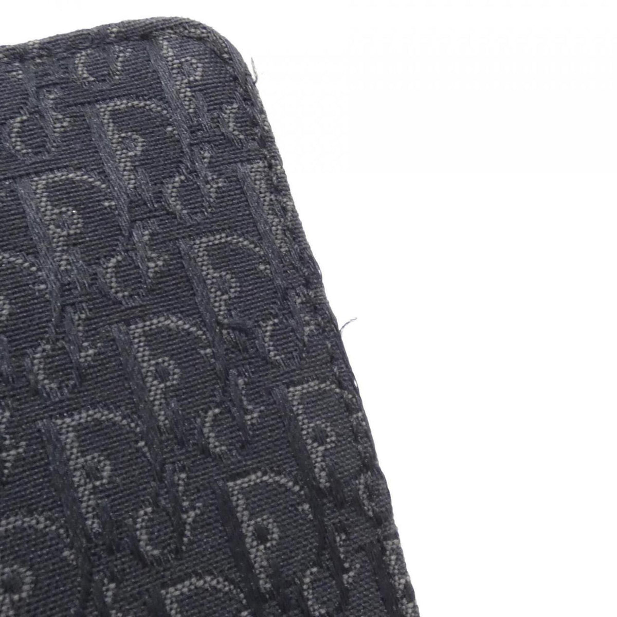 Christian Dior Black Canvas Leather Shoulder Bag (Pre-Owned)