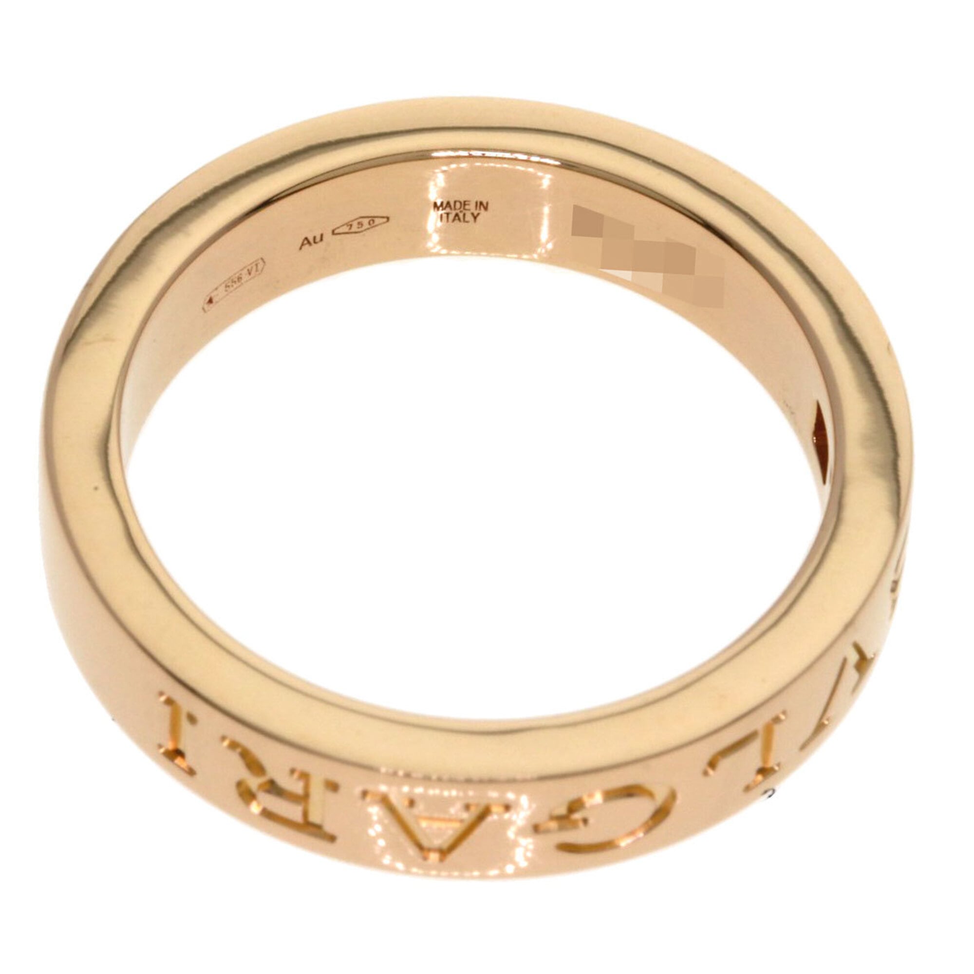 Bvlgari Pink Gold (18K) Band Ring (Pre-Owned)