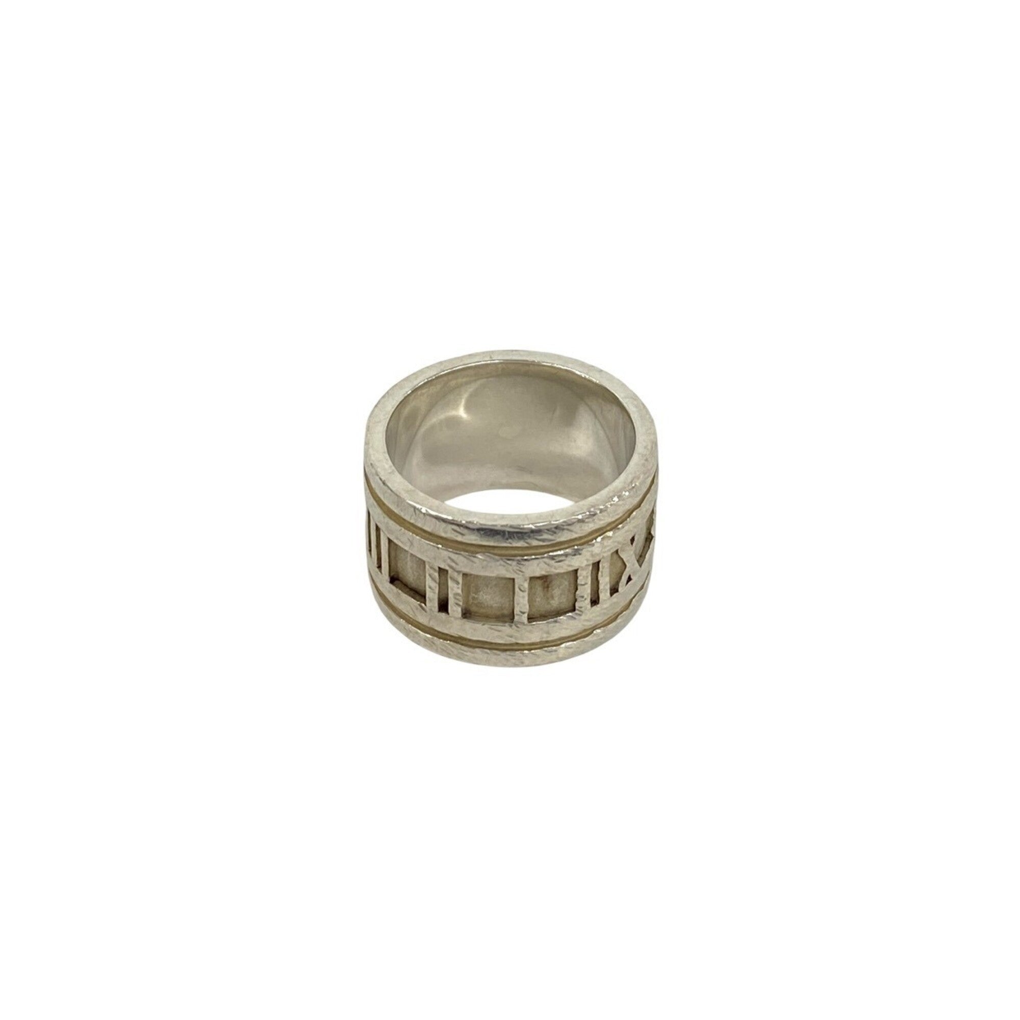 Tiffany Silver Silver 925 Band Ring (Pre-Owned)