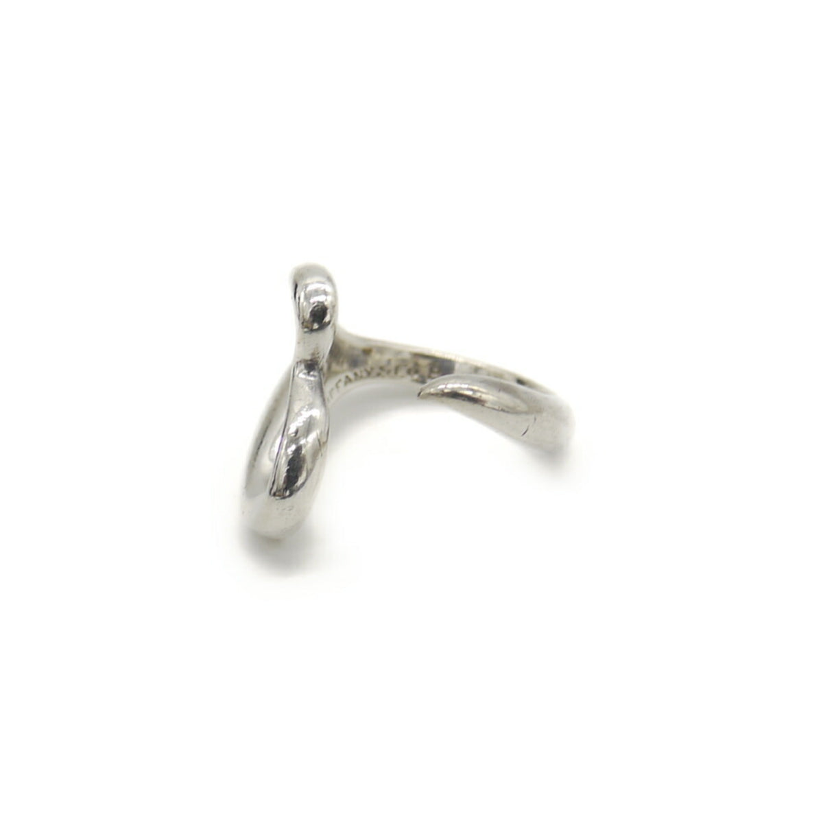 Tiffany Silver Silver 925 Band Ring (Pre-Owned)