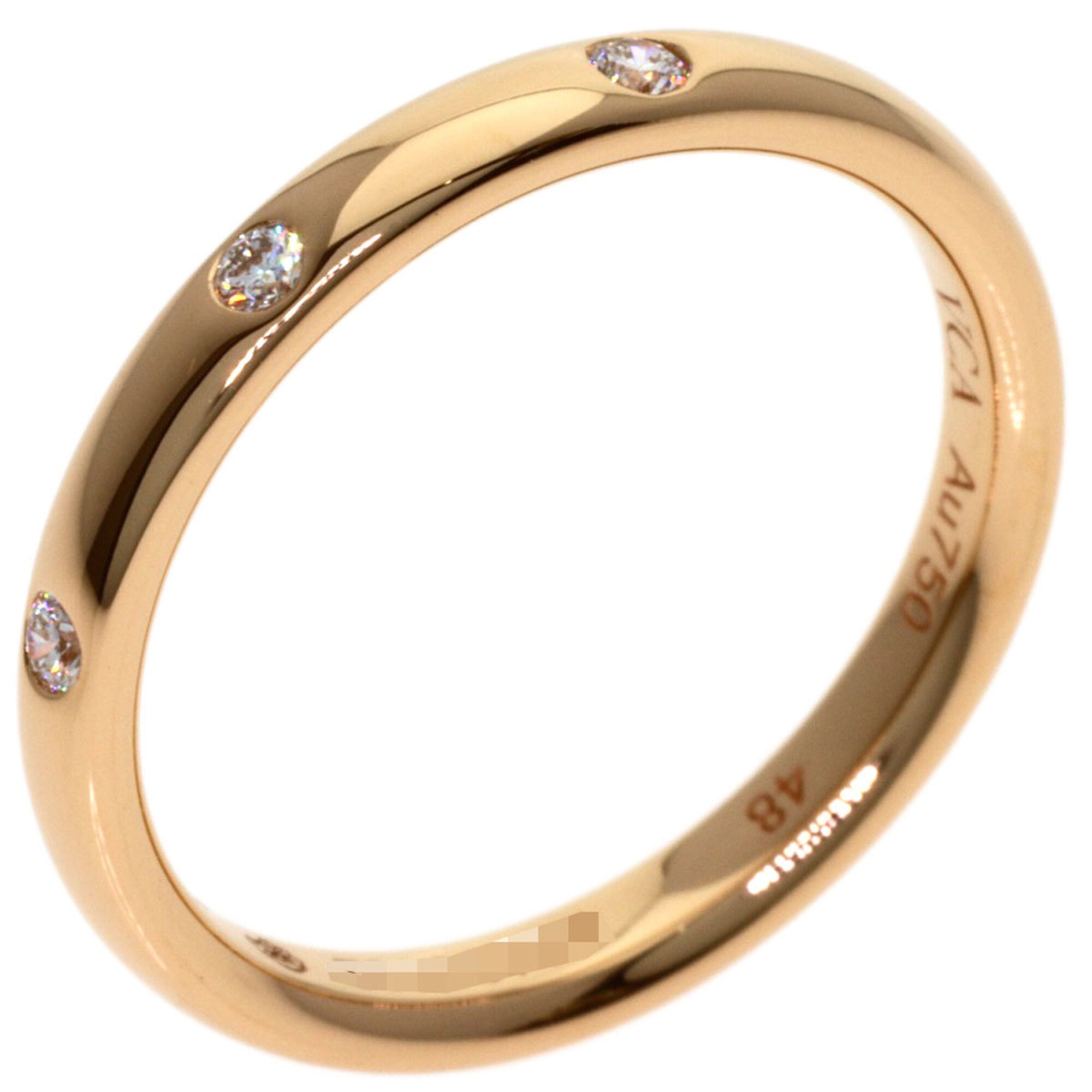 Van Cleef & Arpels Pink Gold (18K) Band Ring (Pre-Owned)