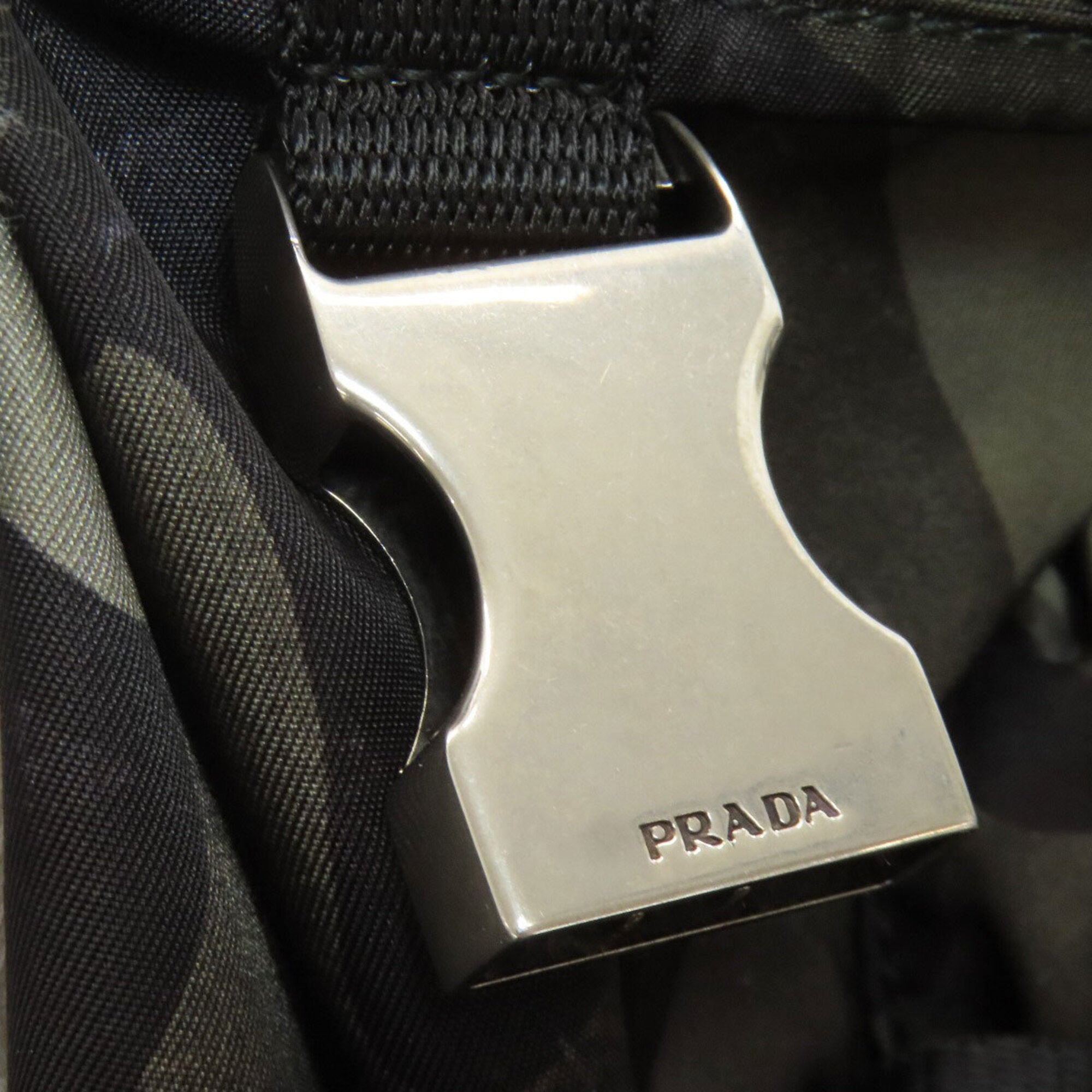 Prada Khaki Nylon Backpack (Pre-Owned)