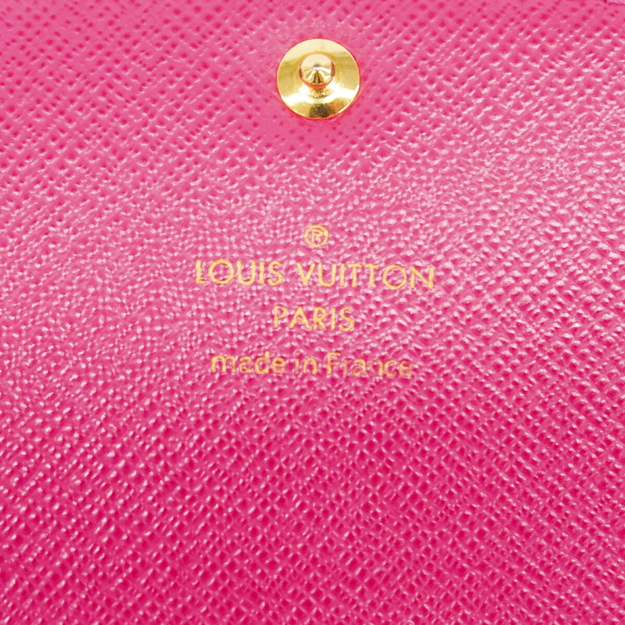 Louis Vuitton Hot Pink Long Wallet (Bi-Fold) (Pre-Owned)