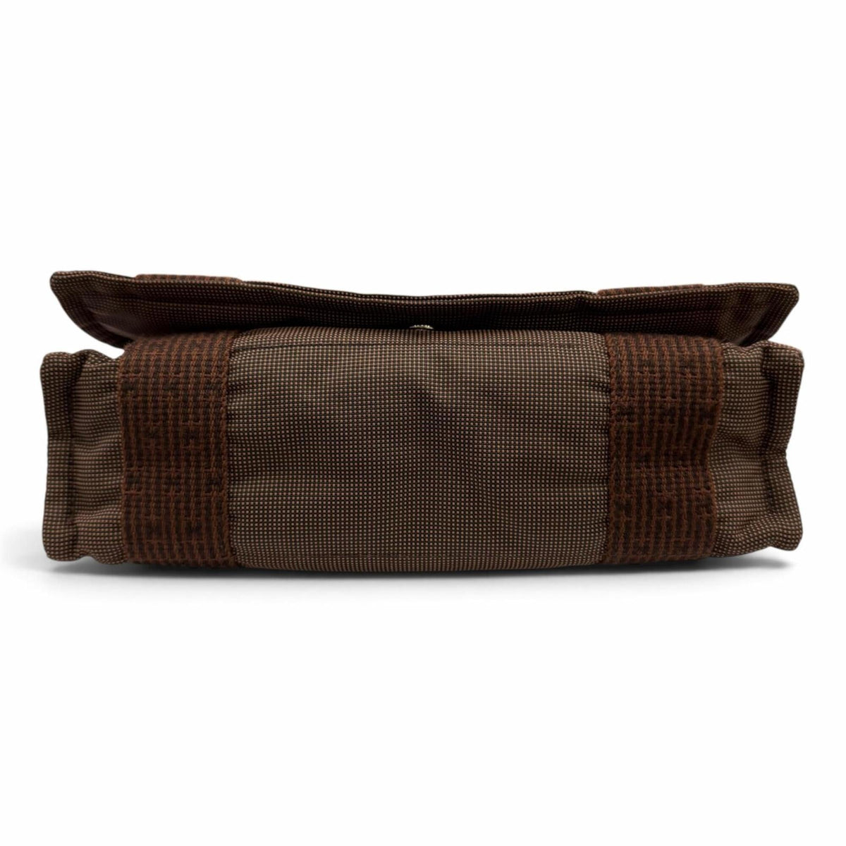 Hermes Brown Polyamide Polyester Shoulder Bag (Pre-Owned)