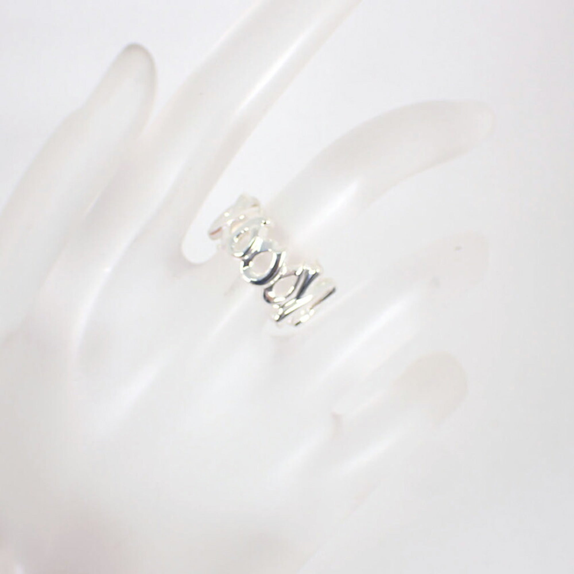 Tiffany Sterling Silver 925 Band Ring (Pre-Owned)