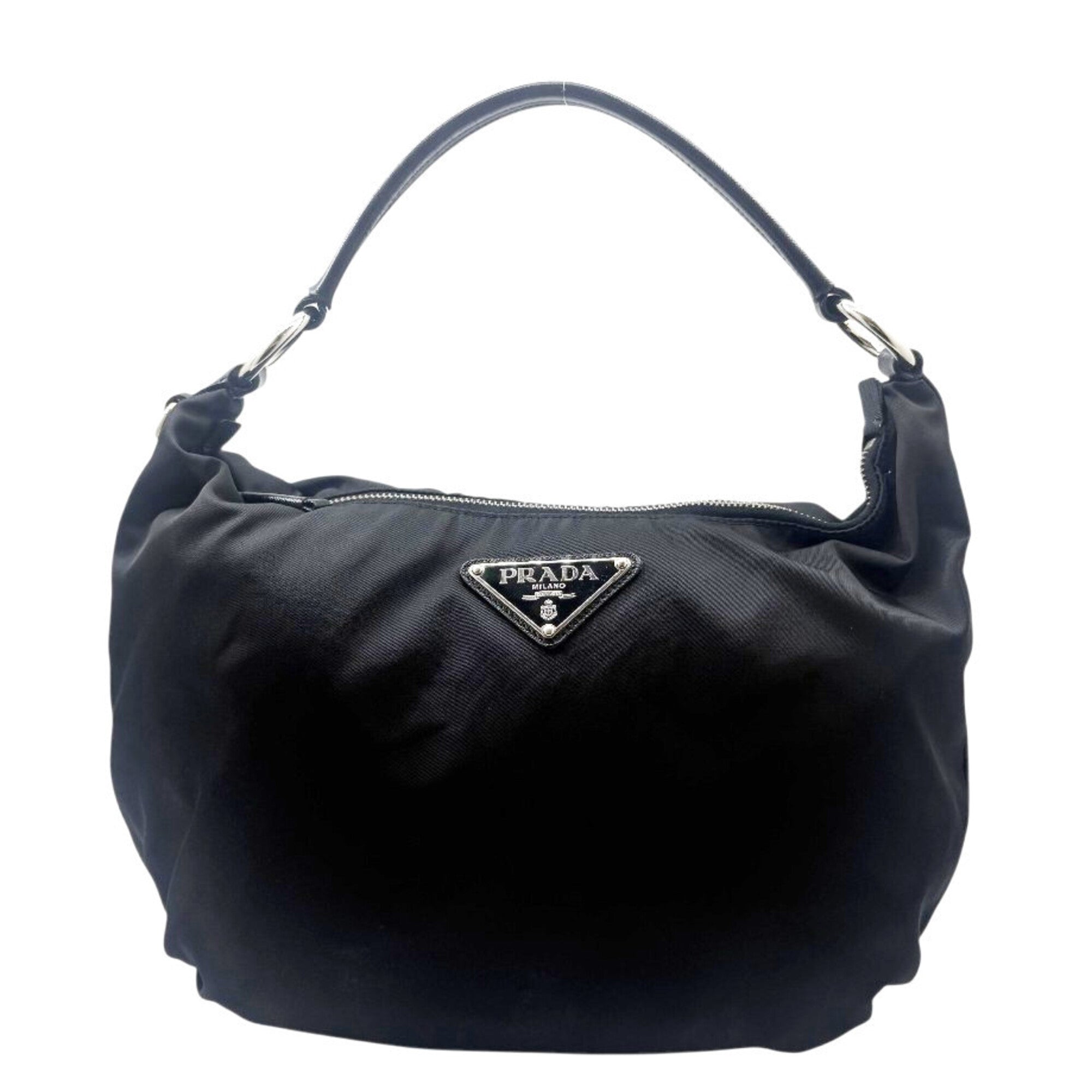 Prada Black Nylon Handbag (Pre-Owned)