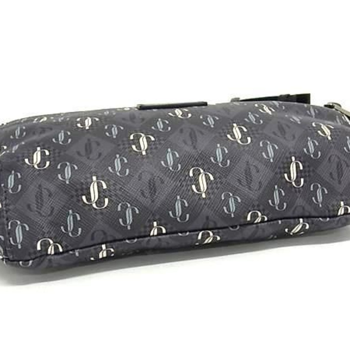 Jimmy Choo Gray Pvc Fanny Pack Sling Bag (Pre-Owned)
