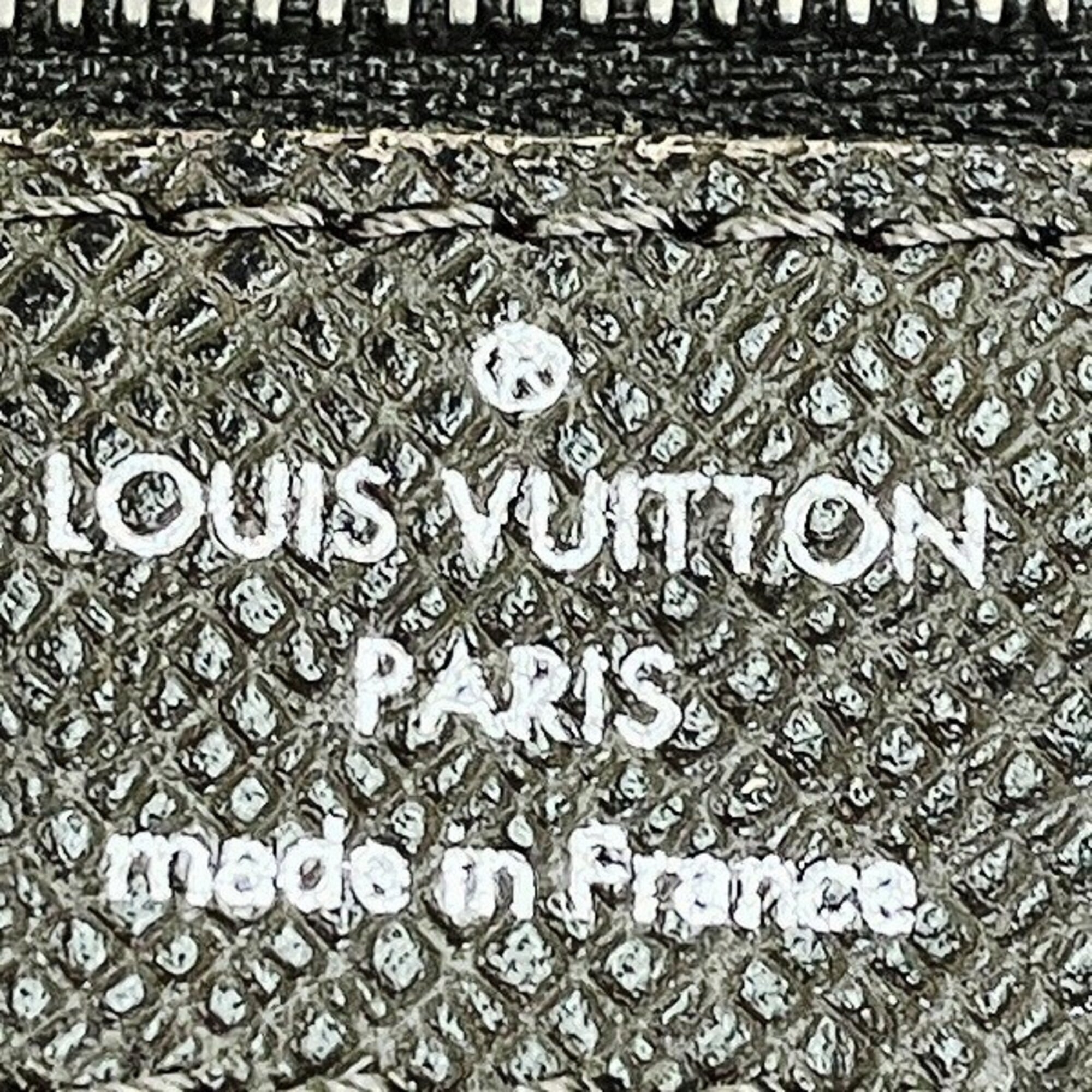 Louis Vuitton Brown Grizzly Taiga Leather Briefcase Handbag (Pre-Owned)