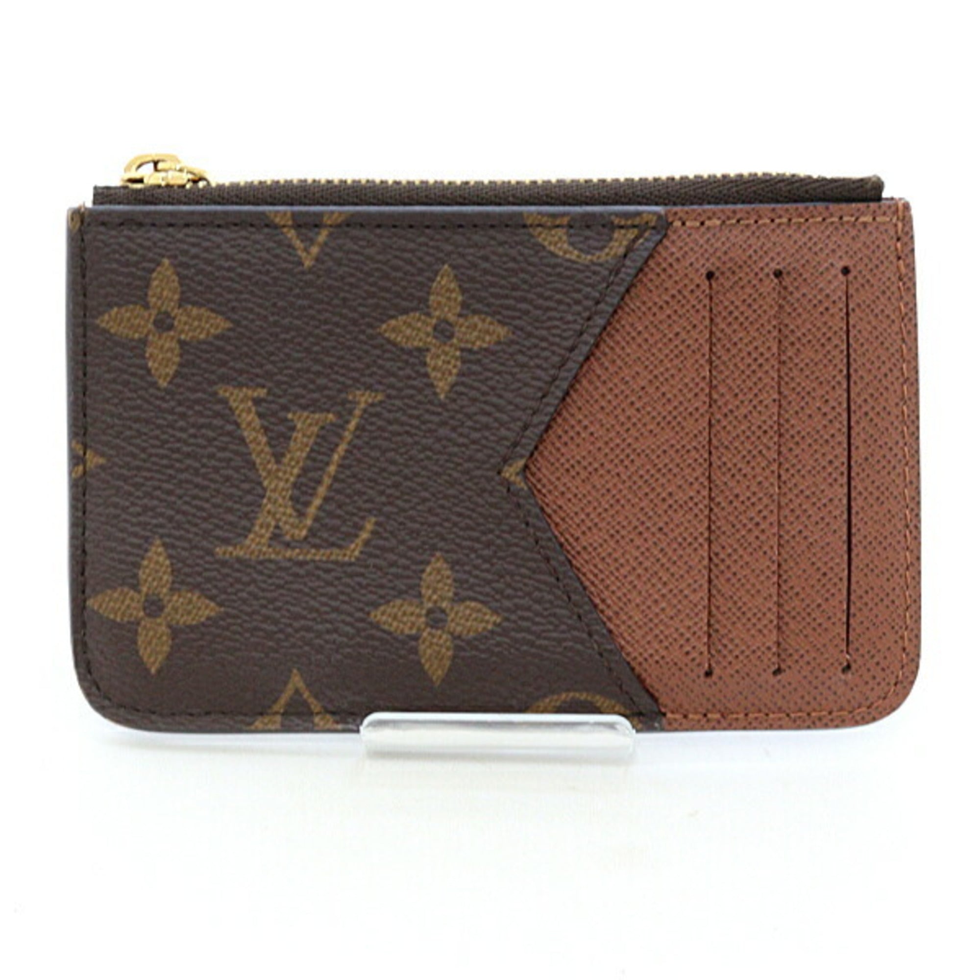Louis Vuitton Monogram Brown Monogram Leather Coin Purse/Coin Case (Pre-Owned)