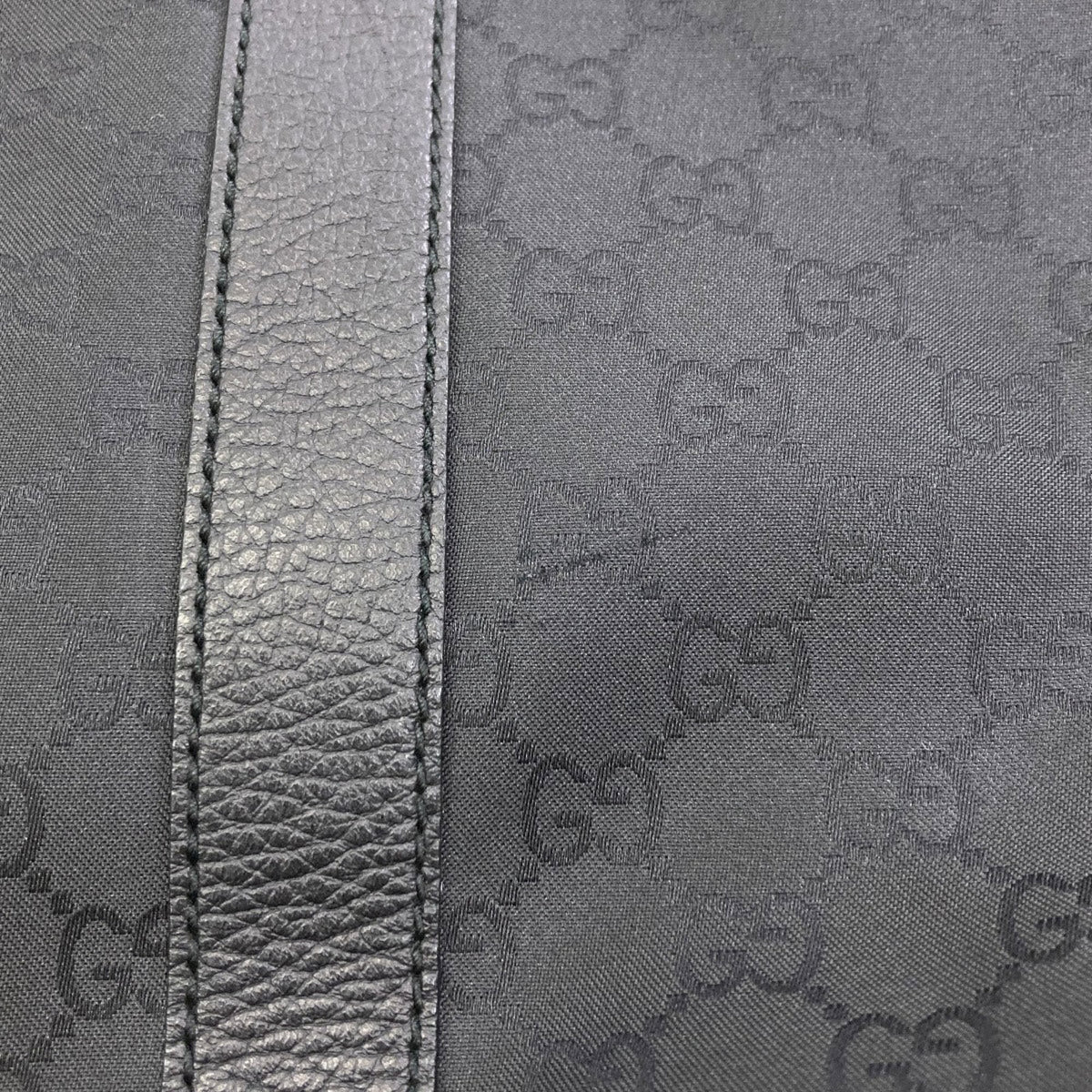 Gucci Black Nylon Tote Bag (Pre-Owned)