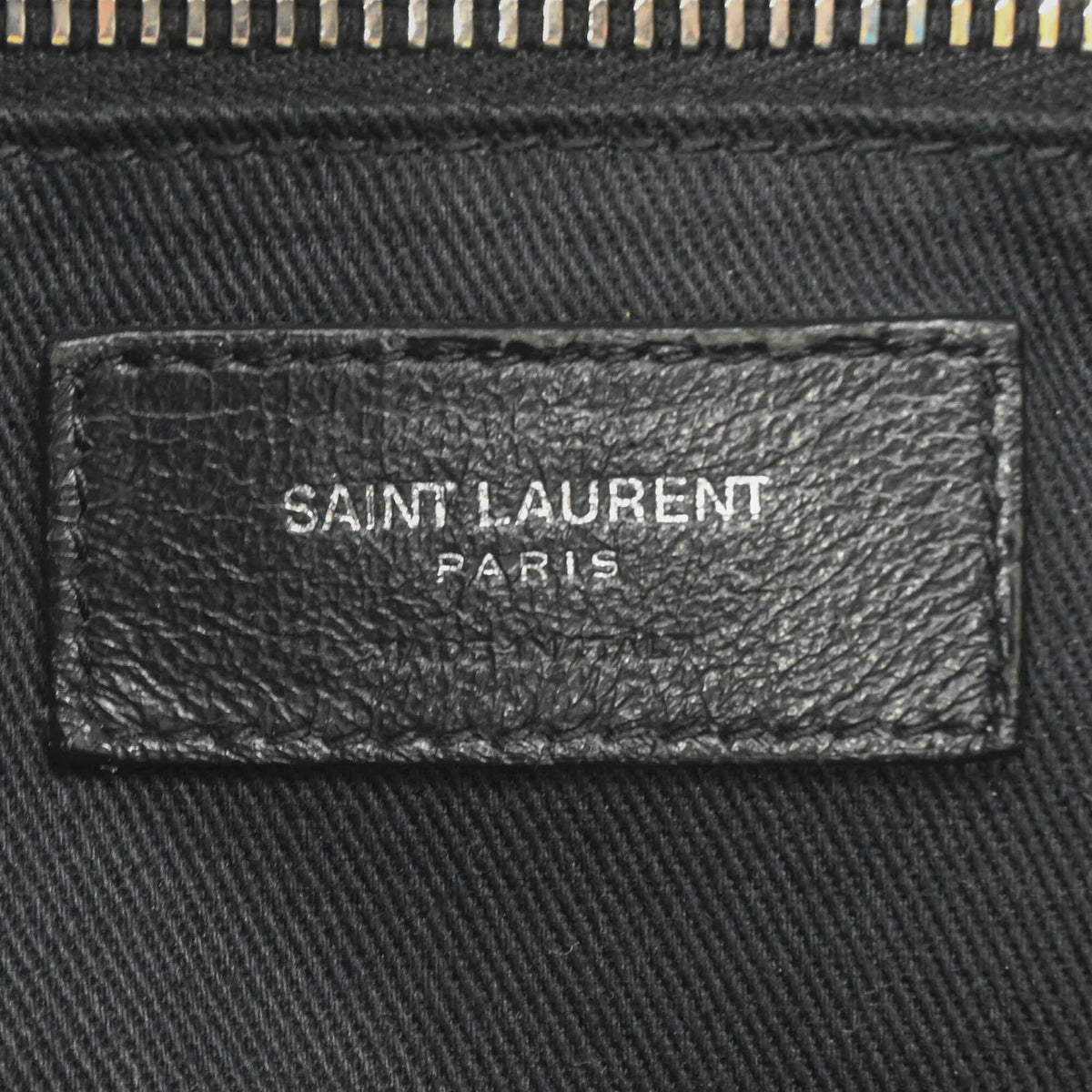 Saint Laurent Black Leather Backpack (Pre-Owned)