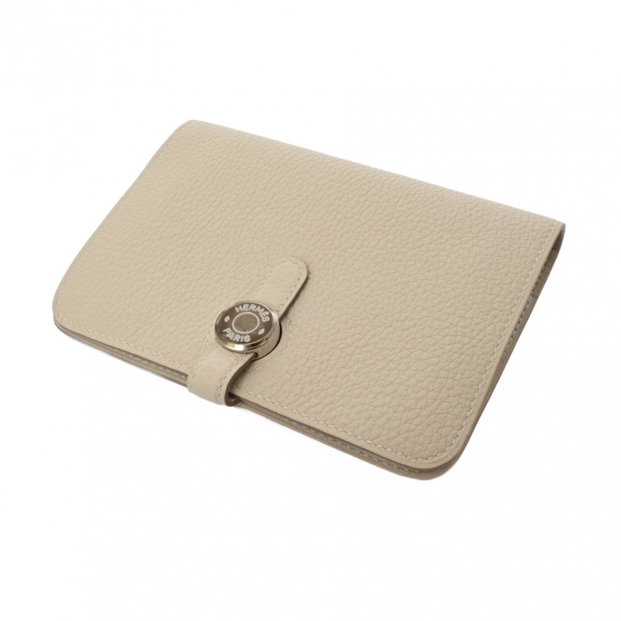 Hermes Togo Leather Wallet (Bi-Fold) (Pre-Owned)