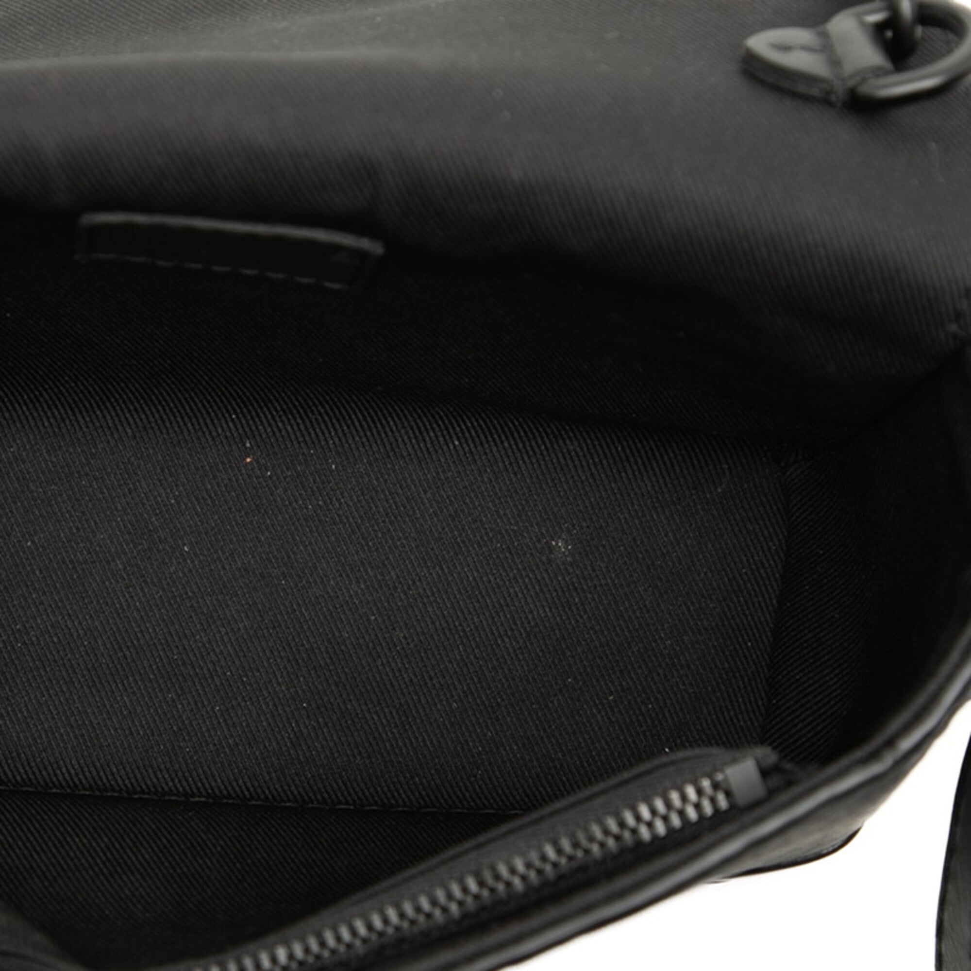 Louis Vuitton Monogram Black Noir Leather Shoulder Bag (Pre-Owned)