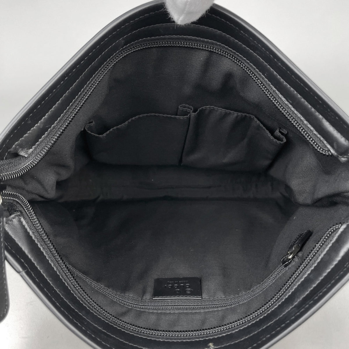 Gucci Brown Gg Canvas Leather Shoulder Bag (Pre-Owned)