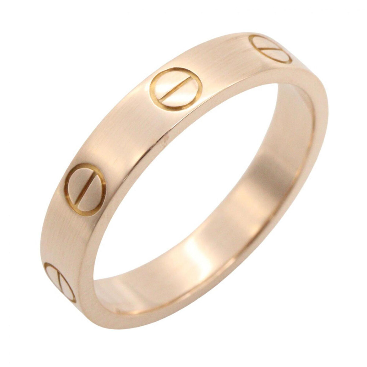 Cartier Gold Pink Gold (18K) Band Ring (Pre-Owned)