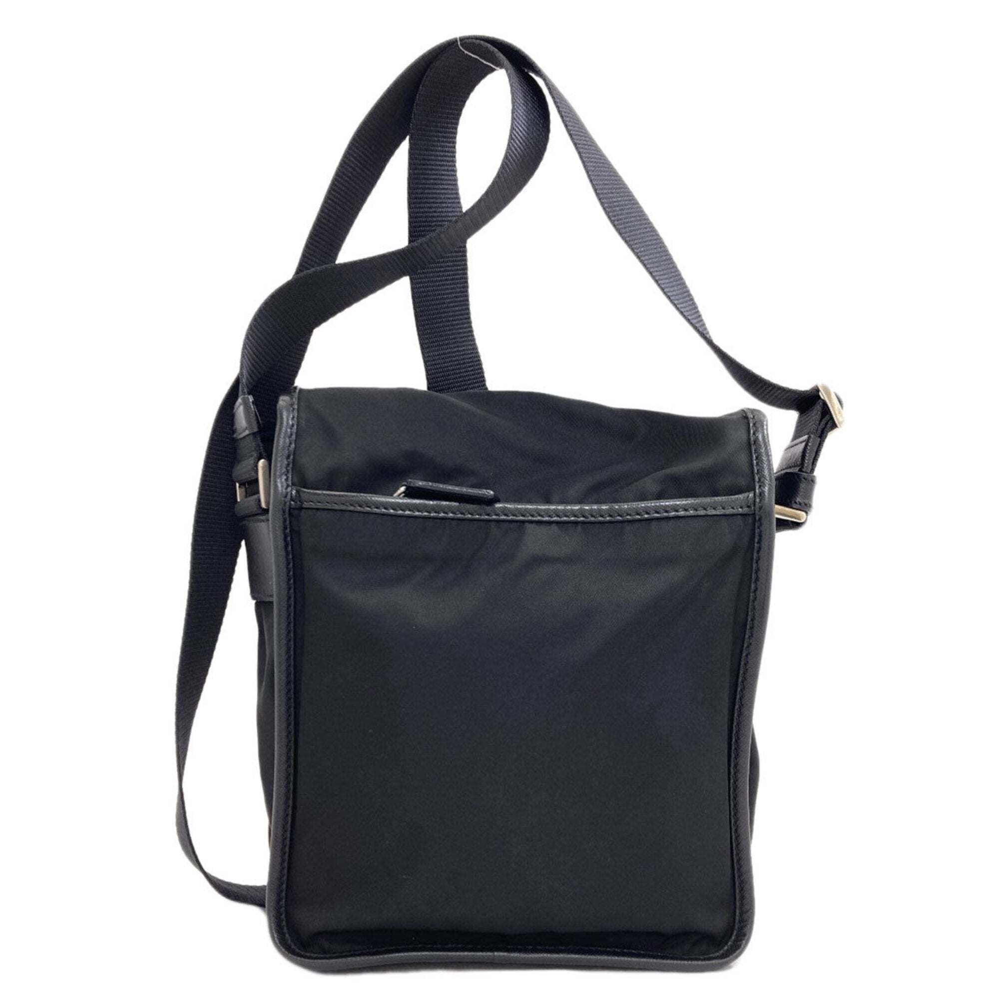 Prada Black Nylon Shoulder Bag (Pre-Owned)