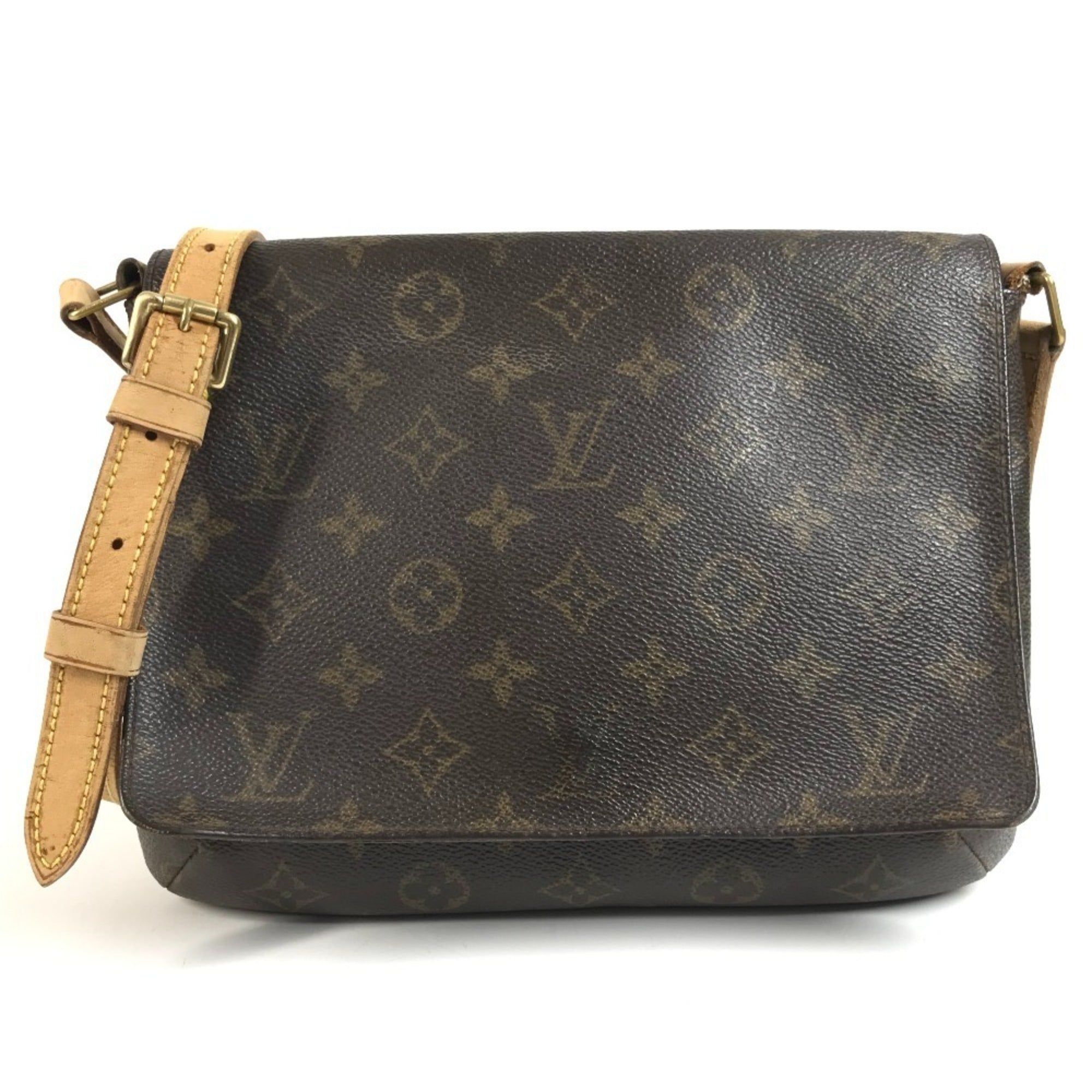 Louis Vuitton Brown Monogram Shoulder Bag (Pre-Owned)